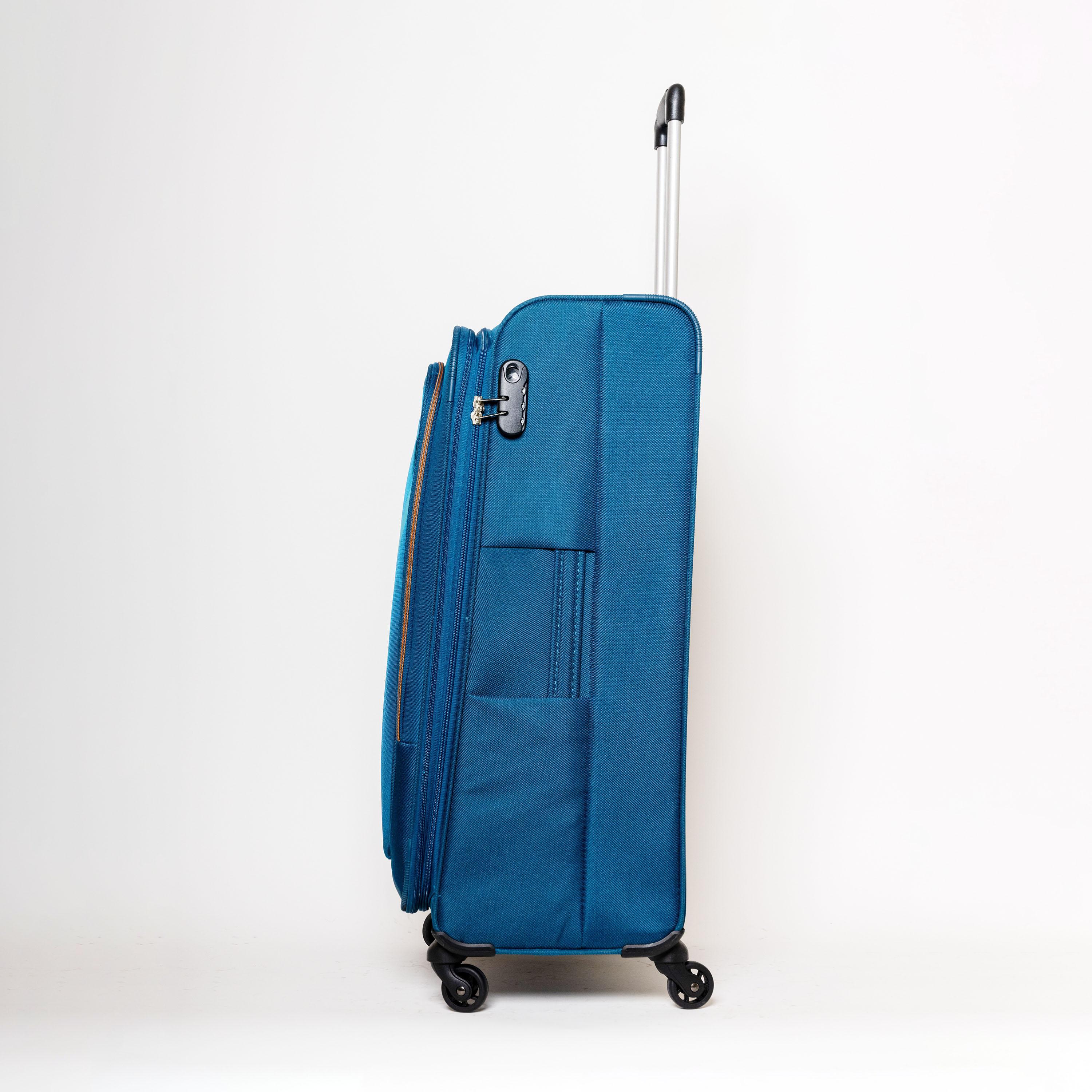 Skybags 71 CM Large Check-In Polyester Softcase 4-Wheeler Spinner Trolley Bag with Combination Lock-travel-luggagesandbags-luggage-image-4