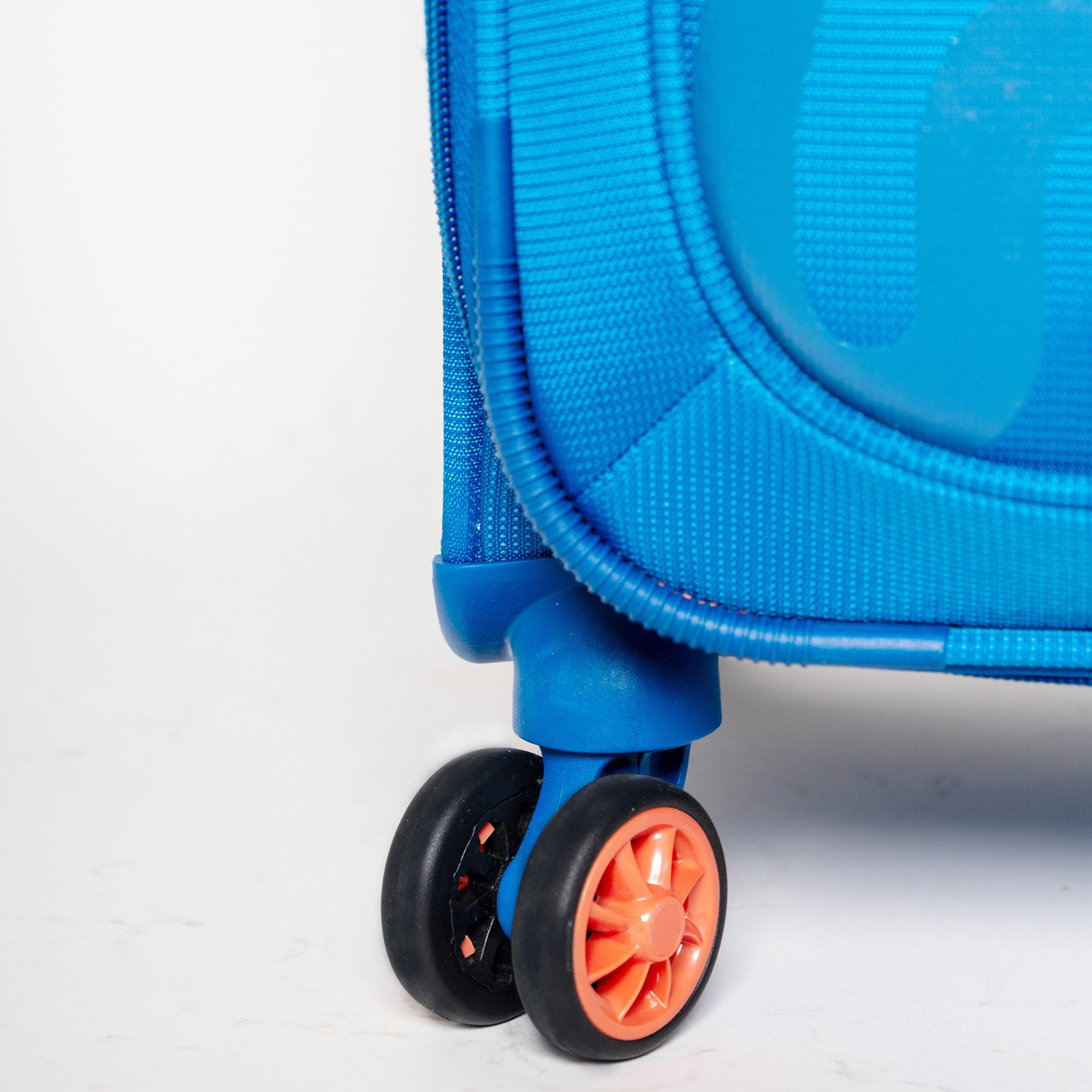 Skybags 51 CM Small Cabin Polyester Softcase 4-Wheeler Spinner Trolley Bag with TSA Lock-travel-luggagesandbags-luggage-image-5