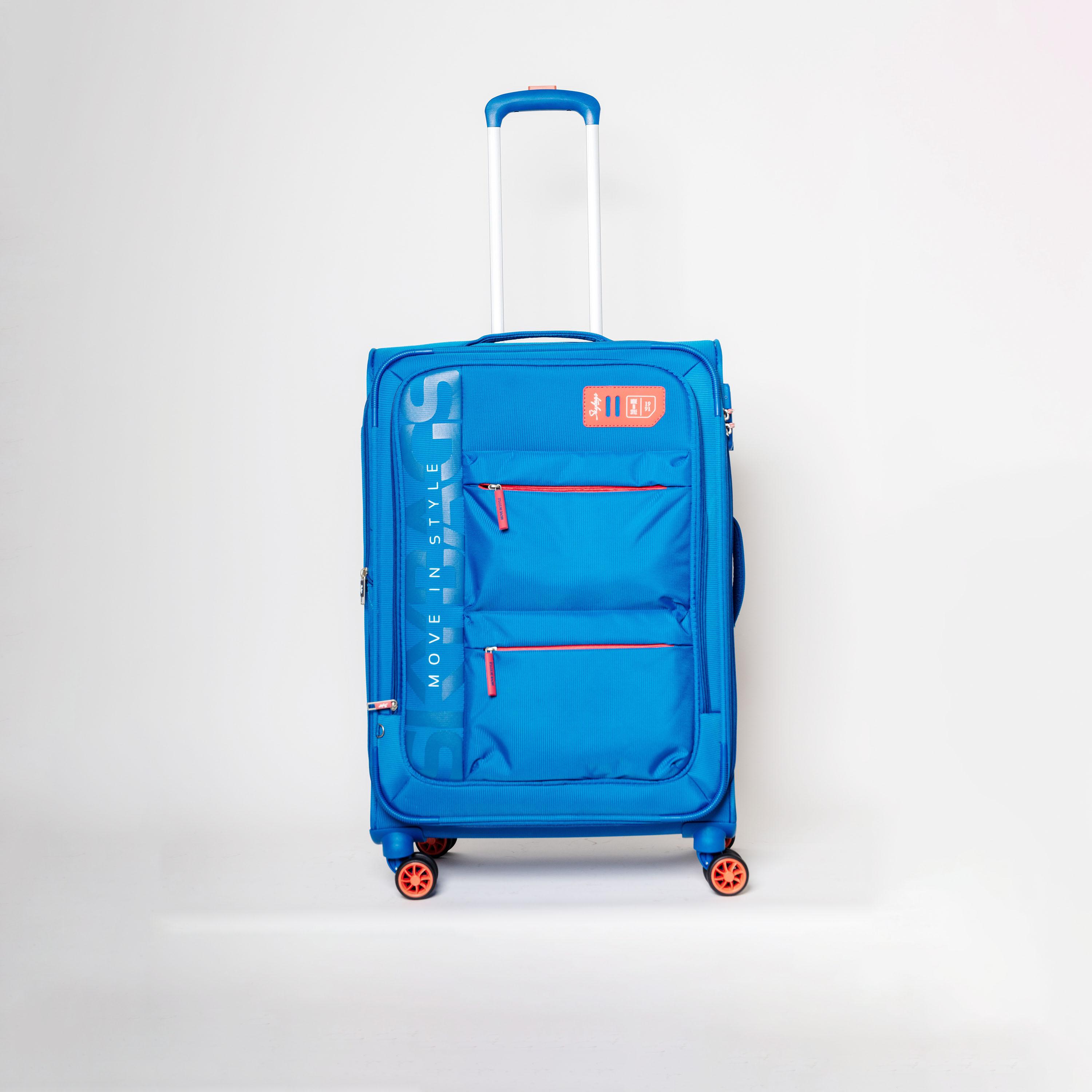 Skybags Set Of 3 Polyester Softcase 4-Wheeler Spinner Trolley Bag with Combination Lock-travel-luggagesandbags-luggage-image-4