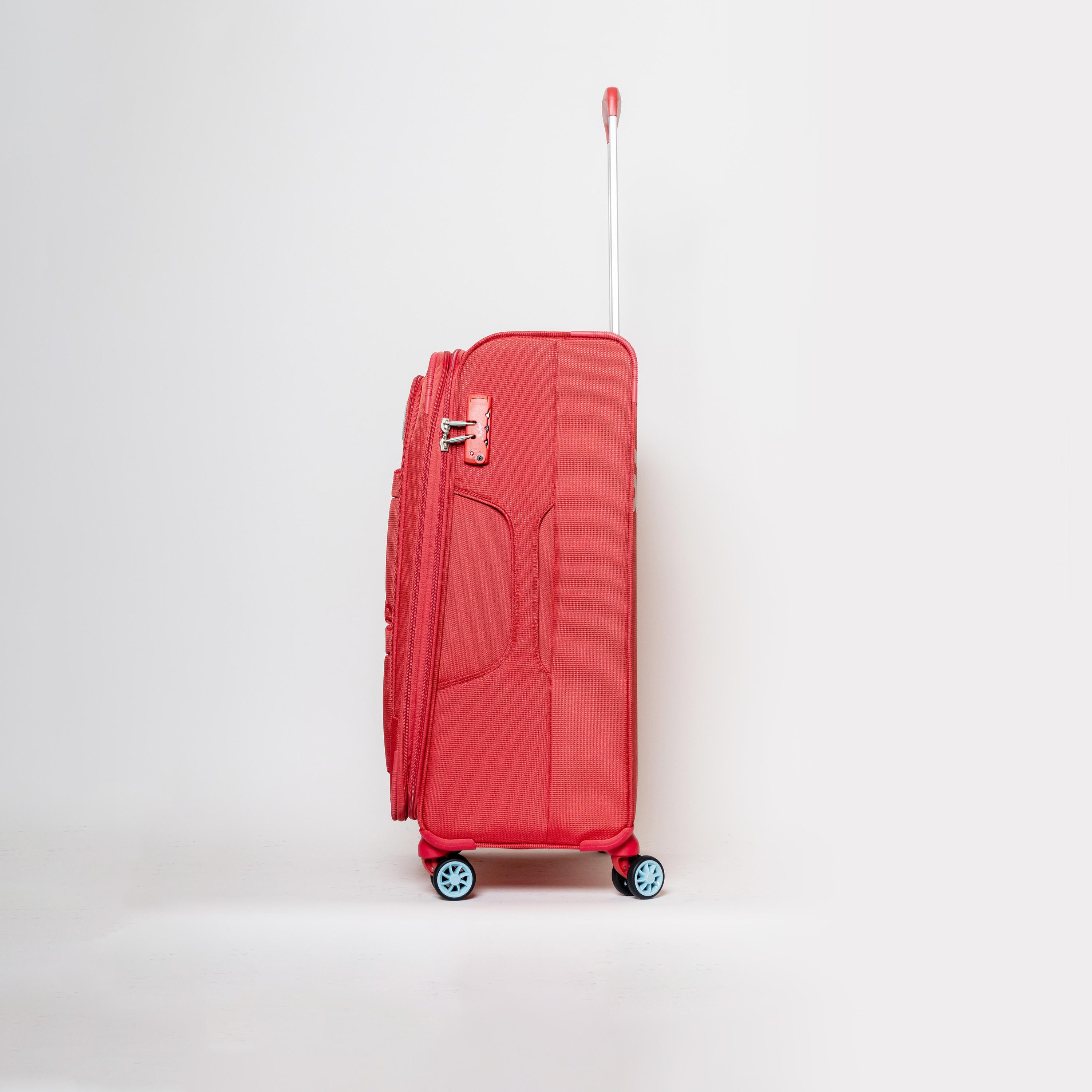 Skybags 61 CM Medium Check-In Polyester Softcase 4-Wheeler Spinner Trolley Bag with TSA Lock-travel-luggagesandbags-luggage-image-4