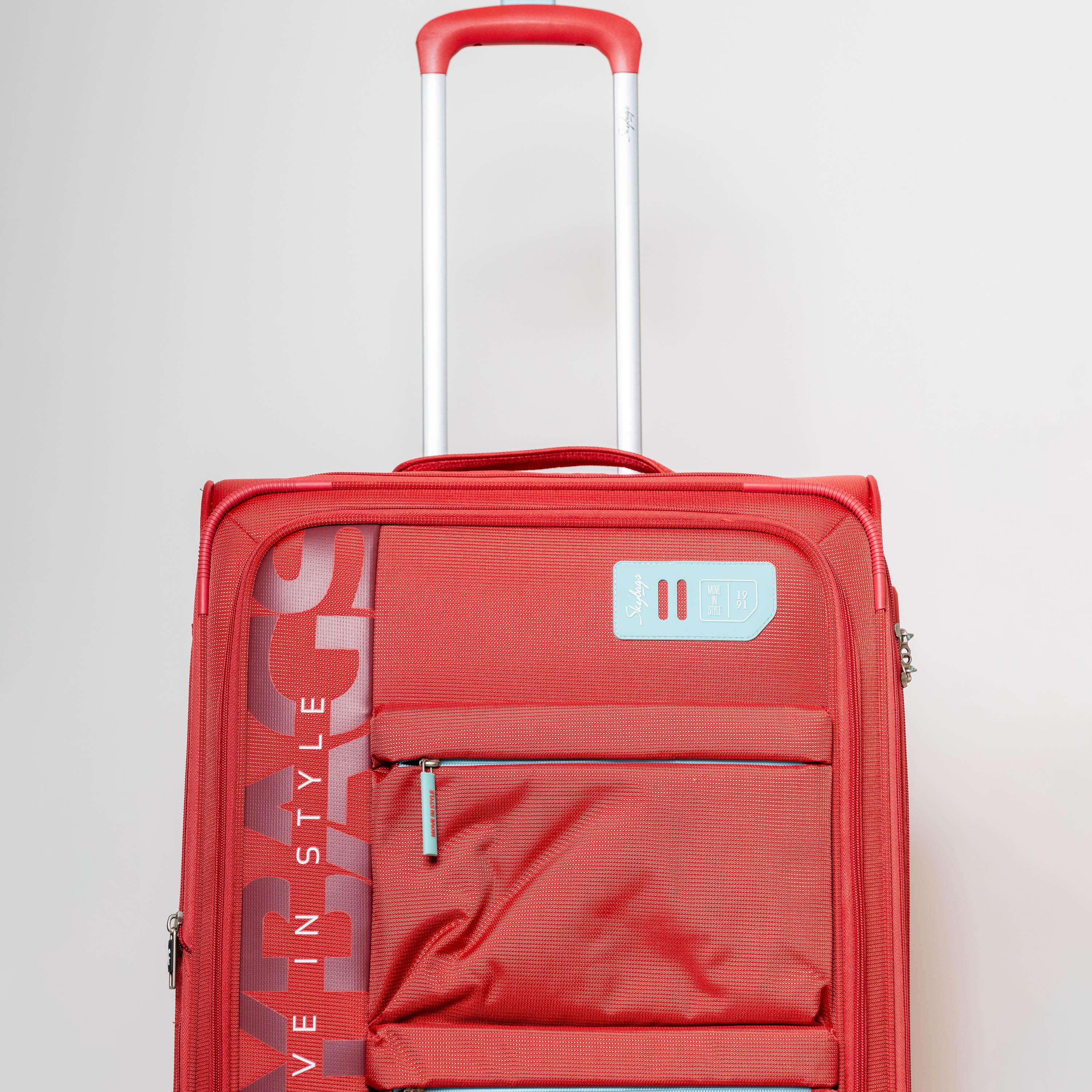 Skybags 71 CM Large Check-In Polyester Softcase 4-Wheeler Spinner Trolley Bag with TSA Lock-travel-luggagesandbags-luggage-image-5