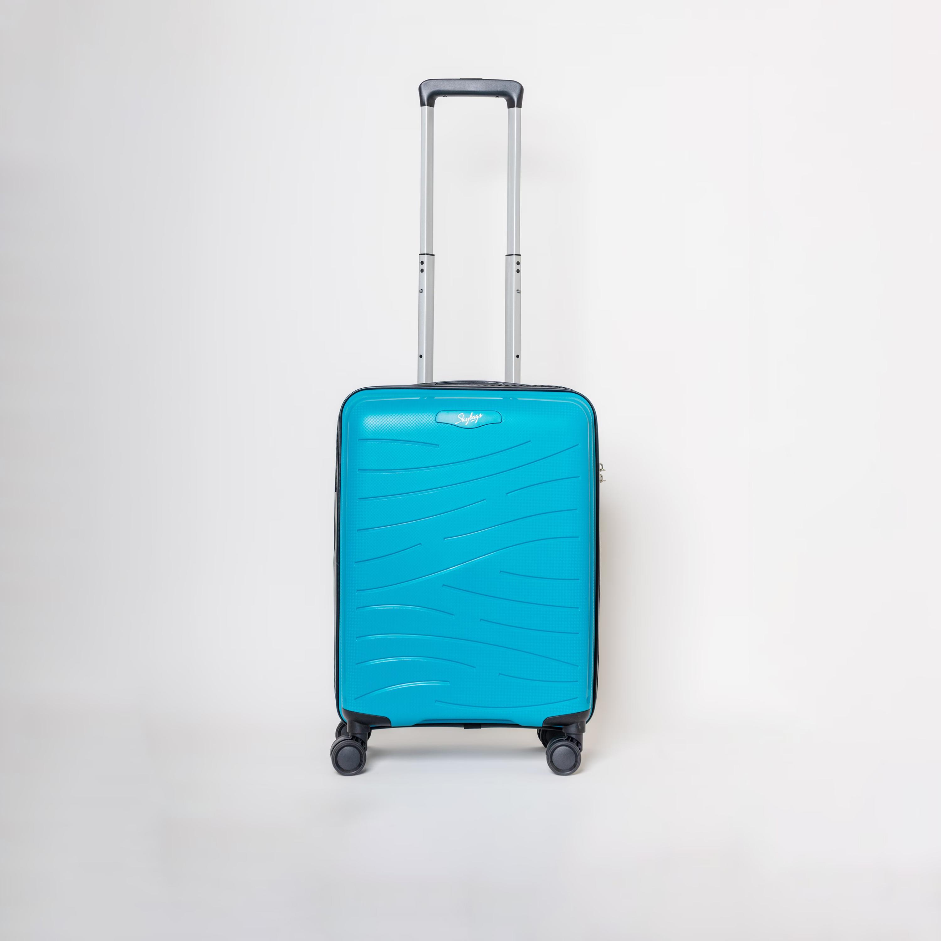 Skybags 51 CM Small Cabin Polypropylene Hardcase 4-Wheeler Spinner Trolley Bag with TSA Lock-travel-luggagesandbags-luggage-image-1