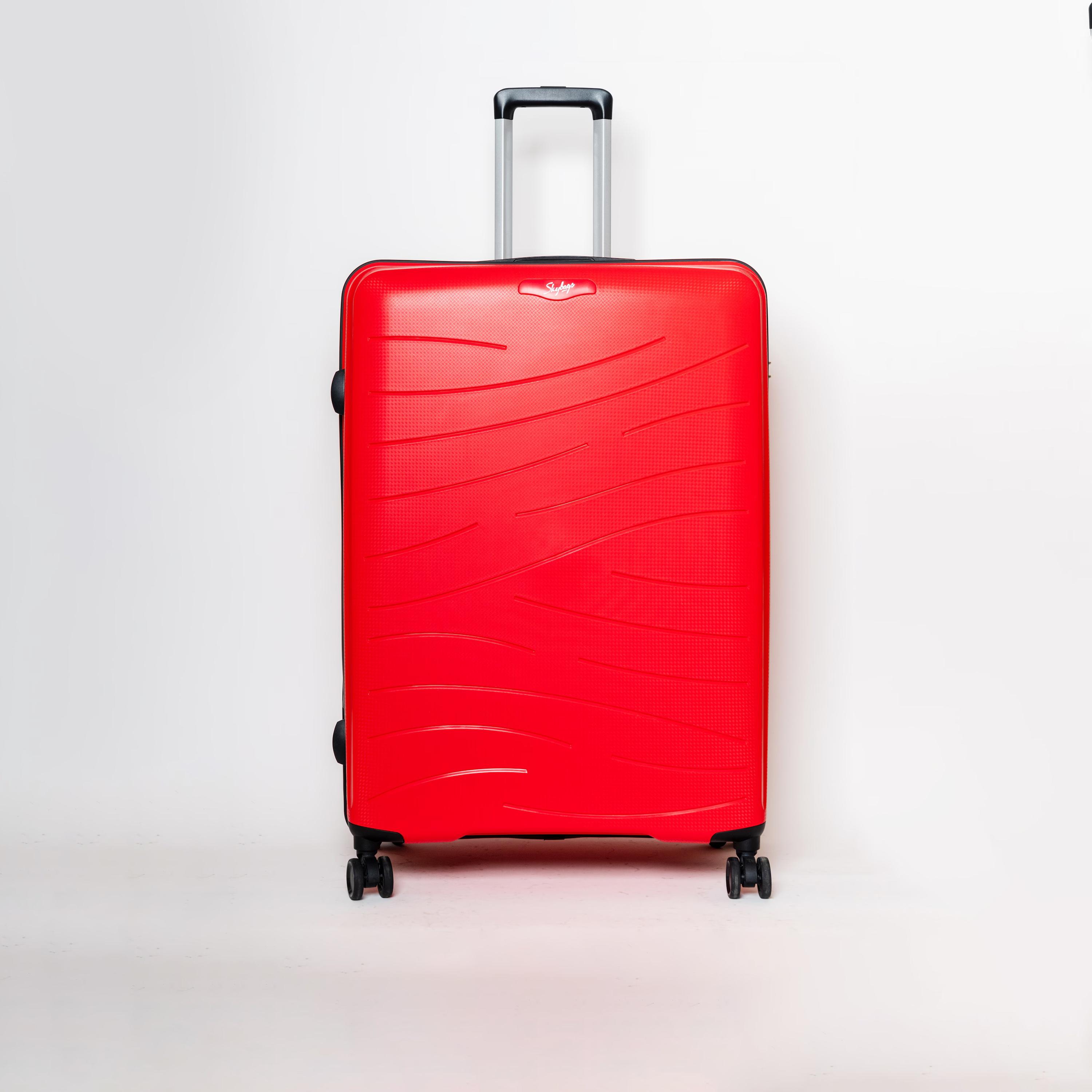Skybags 71 CM Large Check-In Polypropylene Hardcase 4-Wheeler Spinner Trolley Bag with TSA Lock-travel-luggagesandbags-luggage-image-1