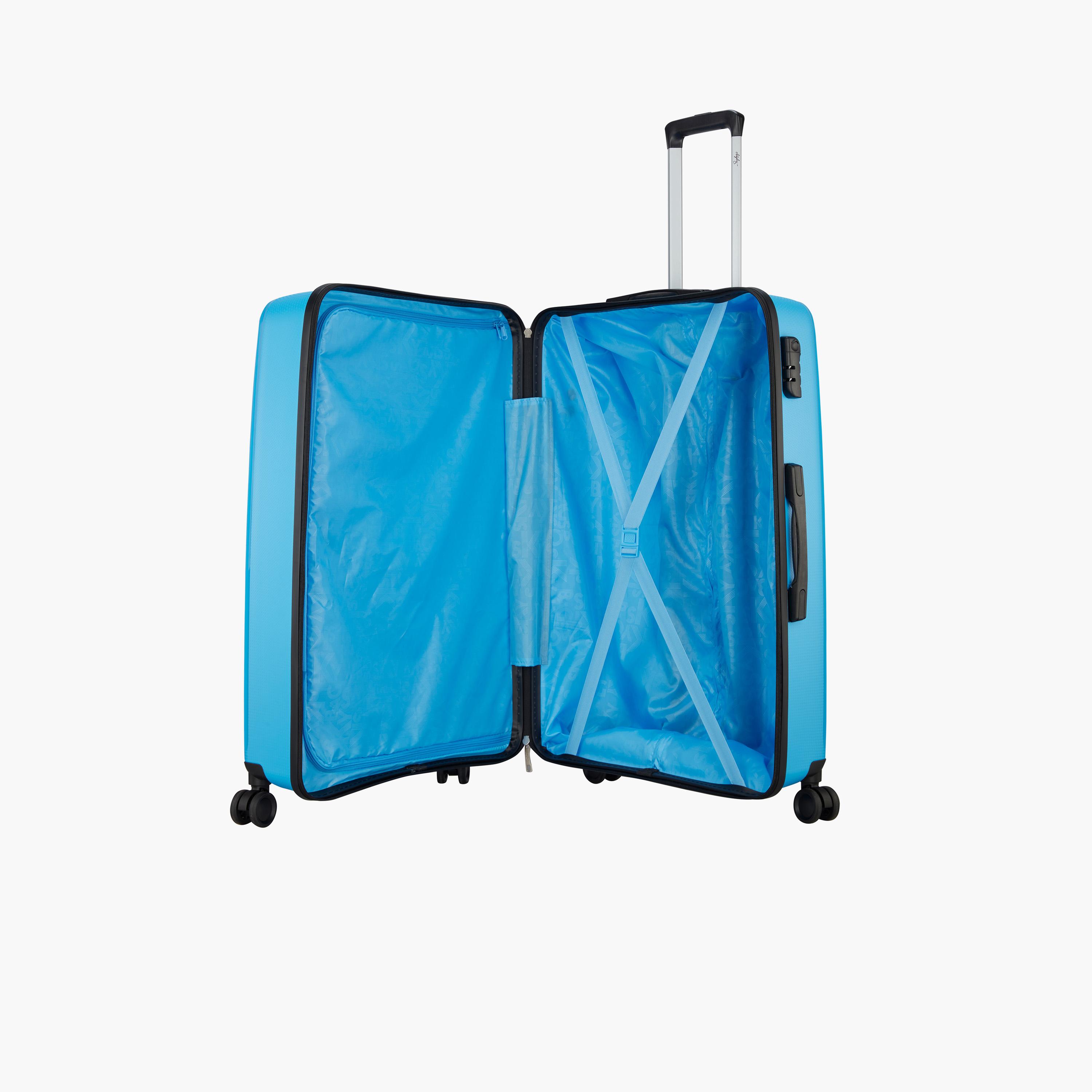 Skybags 71 CM Large Check-In Polypropylene Hardcase 4-Wheeler Spinner Trolley Bag with TSA Lock-travel-luggagesandbags-luggage-image-4
