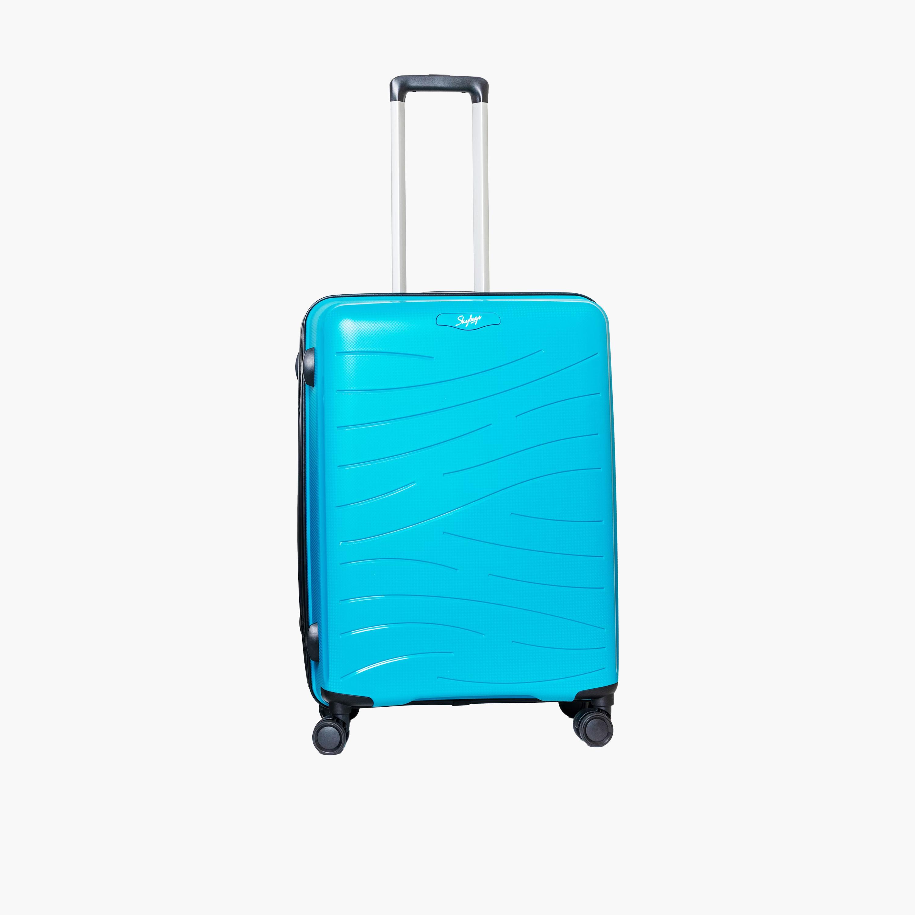 Skybags 61 CM Medium Check-In Polypropylene Hardcase 4-Wheeler Spinner Trolley Bag with TSA Lock-travel-luggagesandbags-luggage-image-1