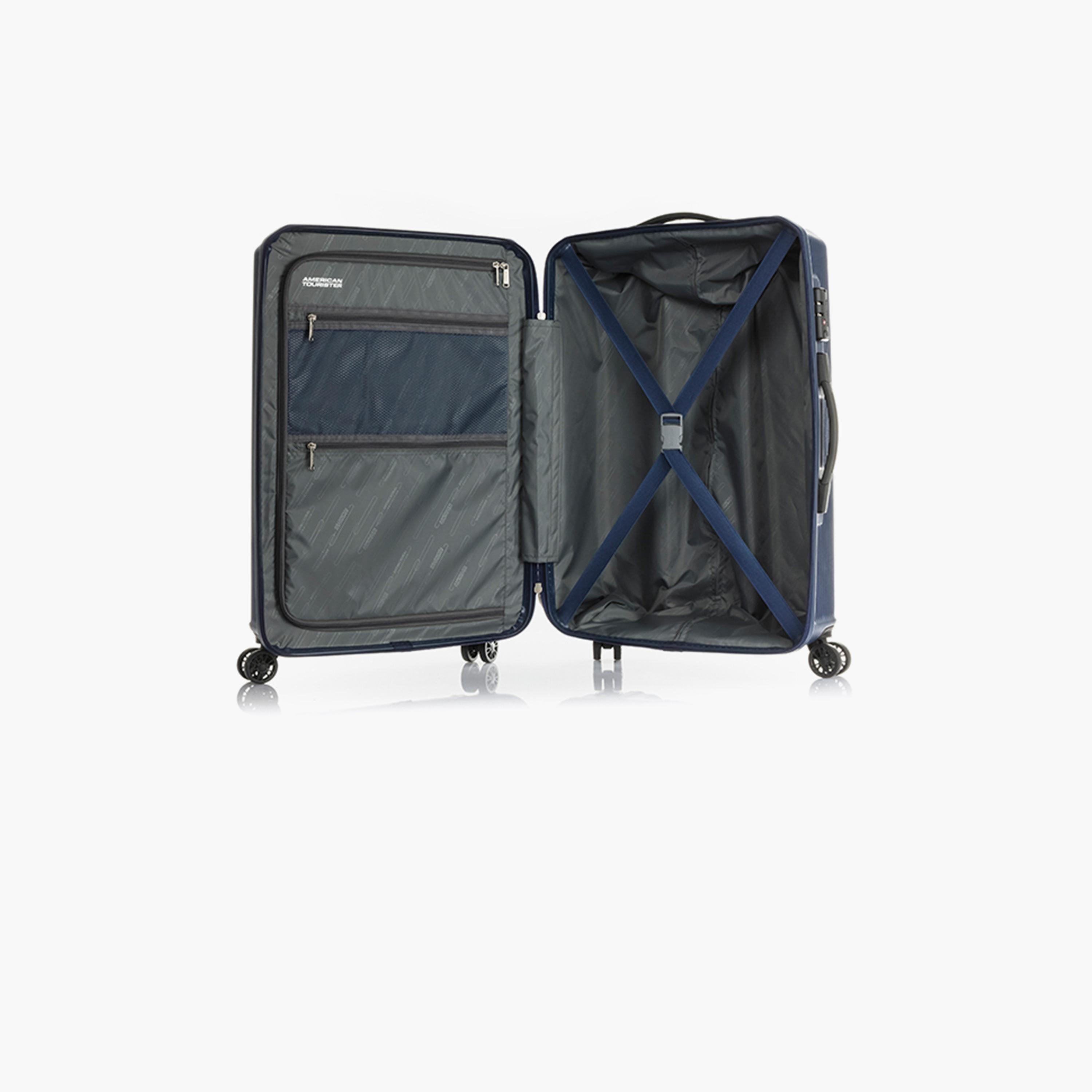 American Tourister Cuatro Set of 3 Polypropylene Hard Sided 4-Wheeler Spinner Trolley Bag with TSA Lock-travel-luggagesandbags-luggage-image-4
