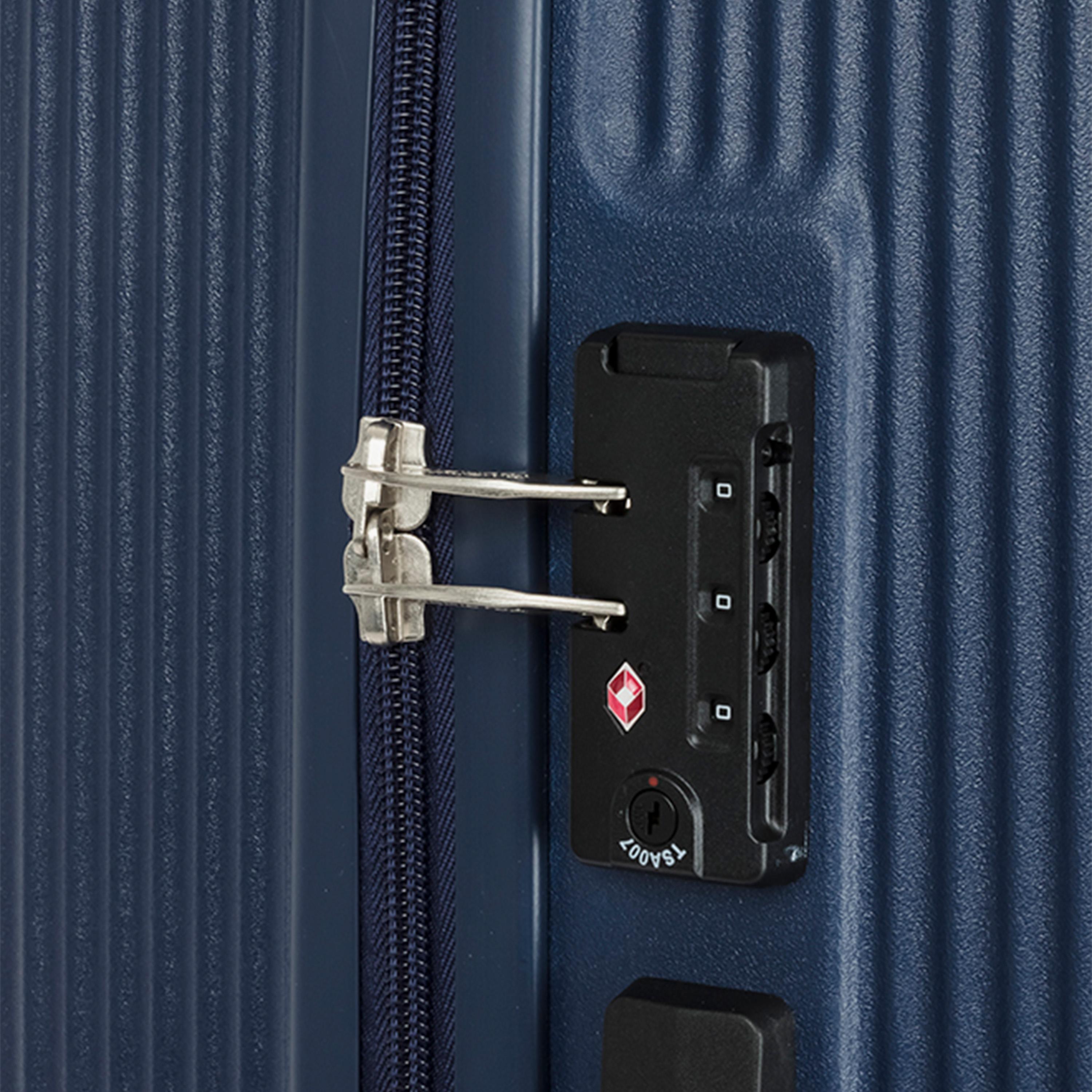 أميريكان توريستر-  طقم 3 شنط سفر من البولي بروبلين جوانب صلبة بأربع عجلات دوارة قفل TSA-travel-luggagesandbags-luggage-image-7