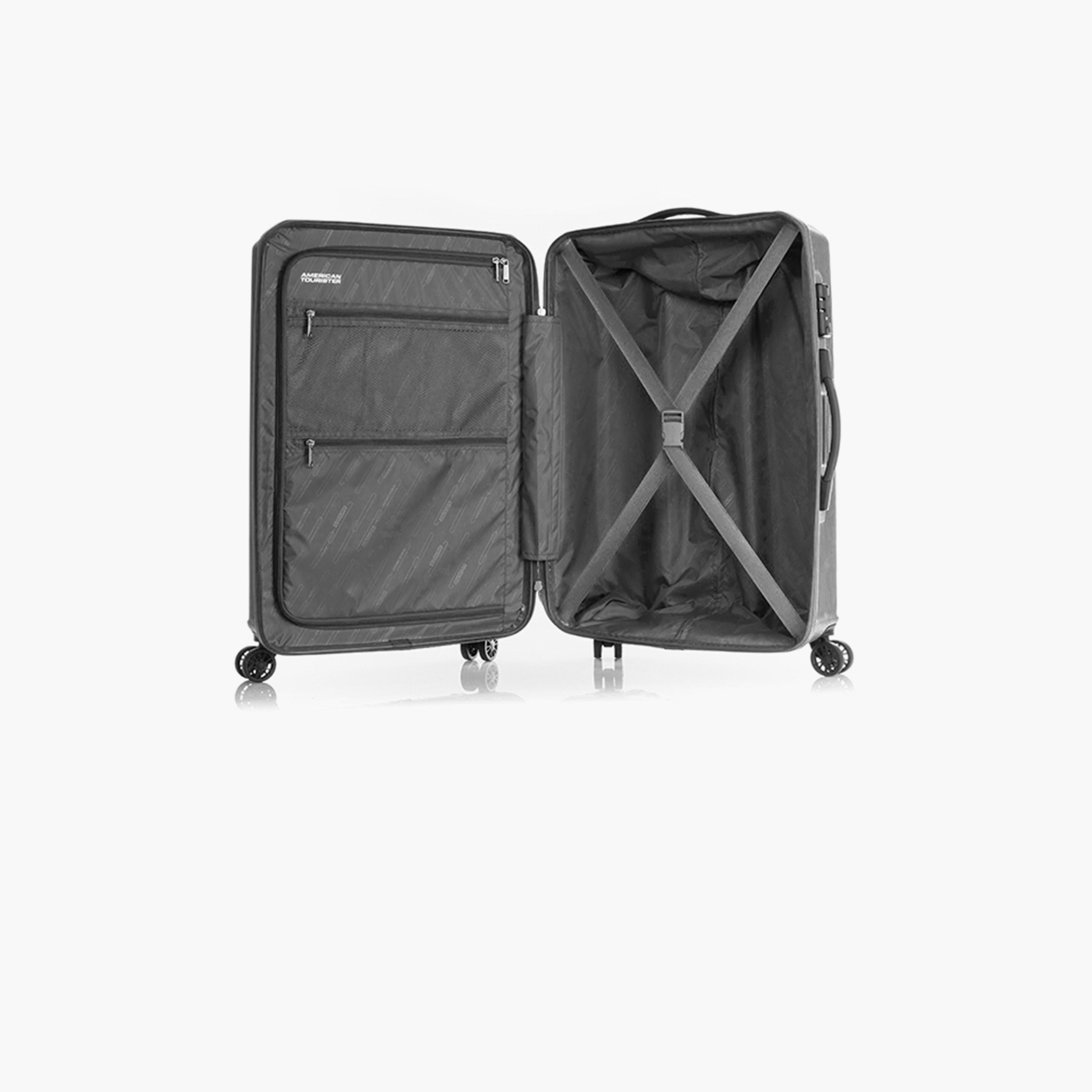 American Tourister Cuatro Set of 3 Polypropylene Hard Sided 4-Wheeler Spinner Trolley Bag with TSA Lock-travel-luggagesandbags-luggage-image-4
