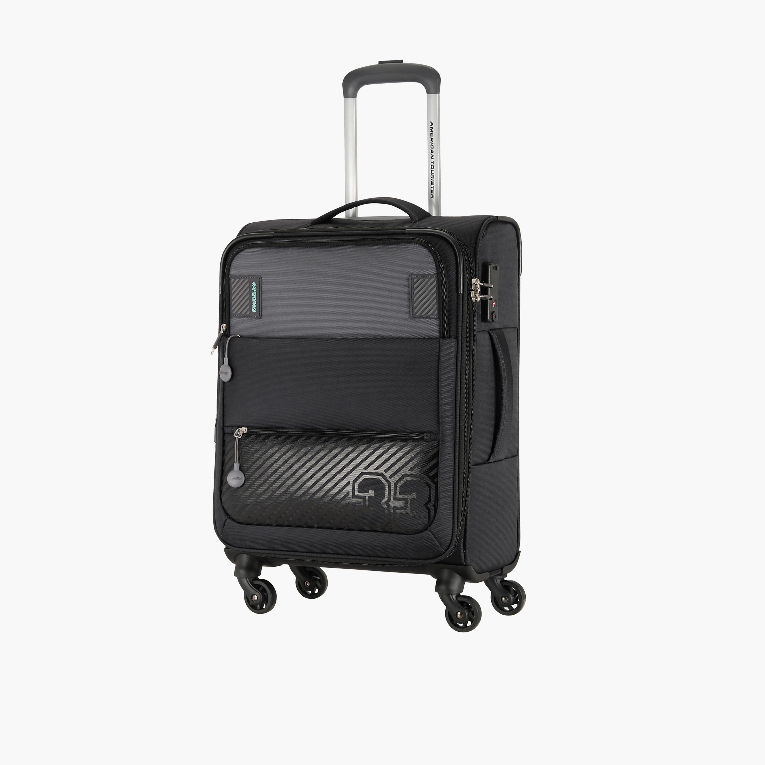 American Tourister Majoris Set of 3 Polyester Soft Sided 4-Wheeler Spinner Trolley Bag with Combination lock-travel-luggagesandbags-luggage-image-4
