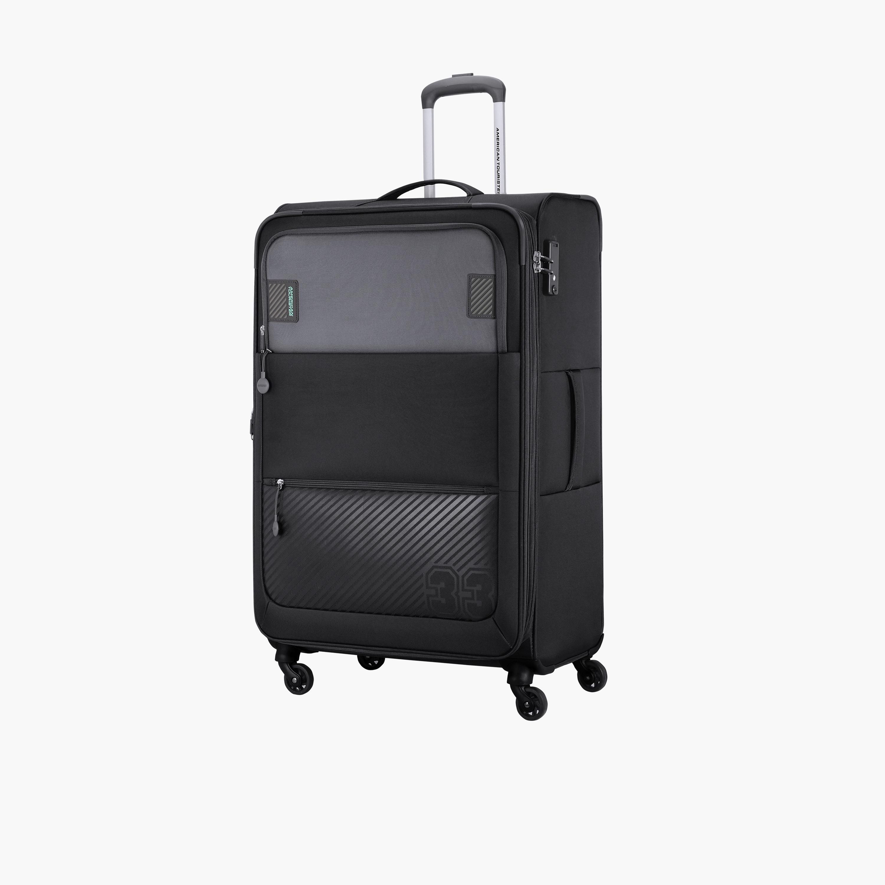 American Tourister Majoris Set of 3 Polyester Soft Sided 4-Wheeler Spinner Trolley Bag with Combination lock-travel-luggagesandbags-luggage-image-6