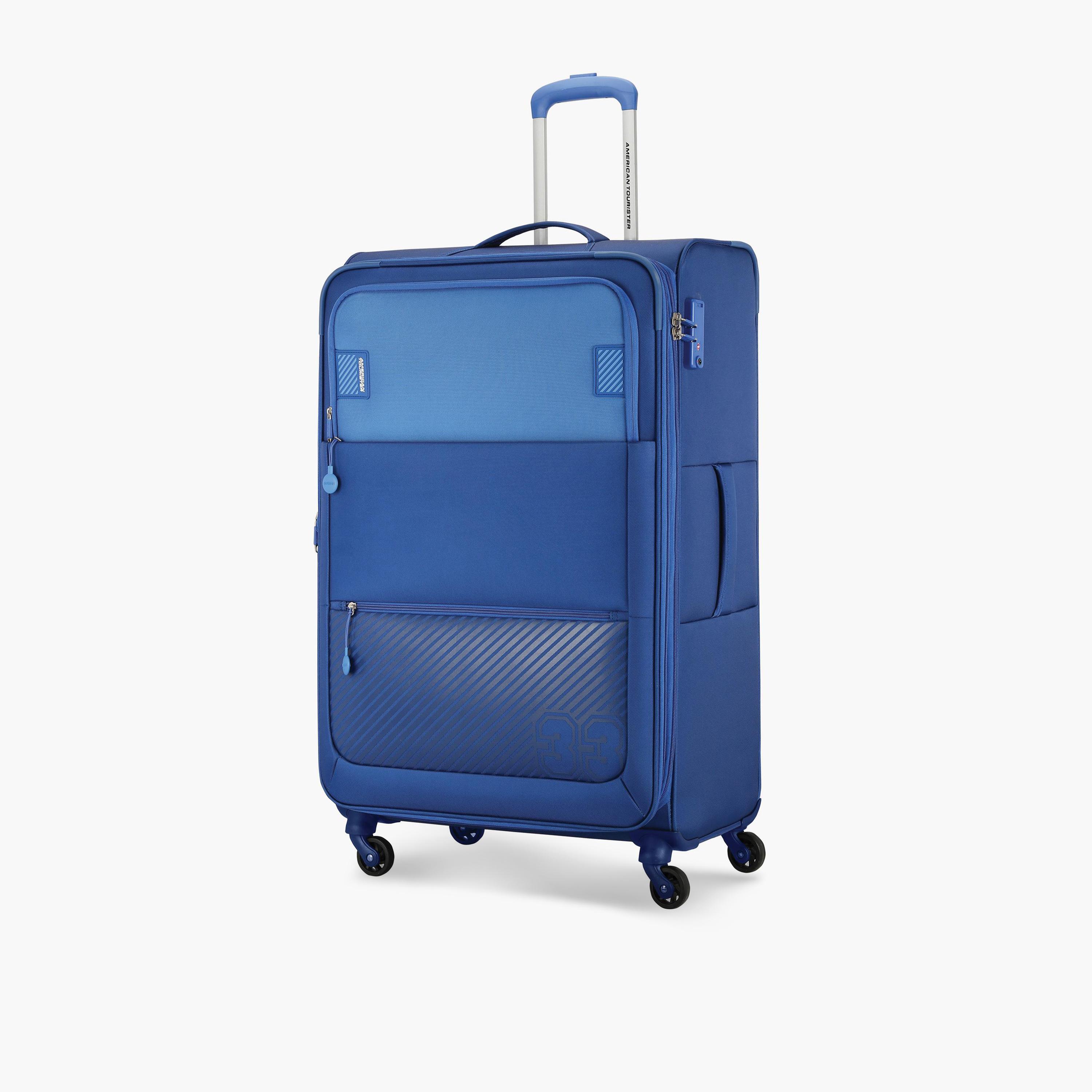American Tourister Majoris Set of 3 Polyester Soft Sided 4-Wheeler Spinner Trolley Bag with Combination lock-travel-luggagesandbags-luggage-image-14