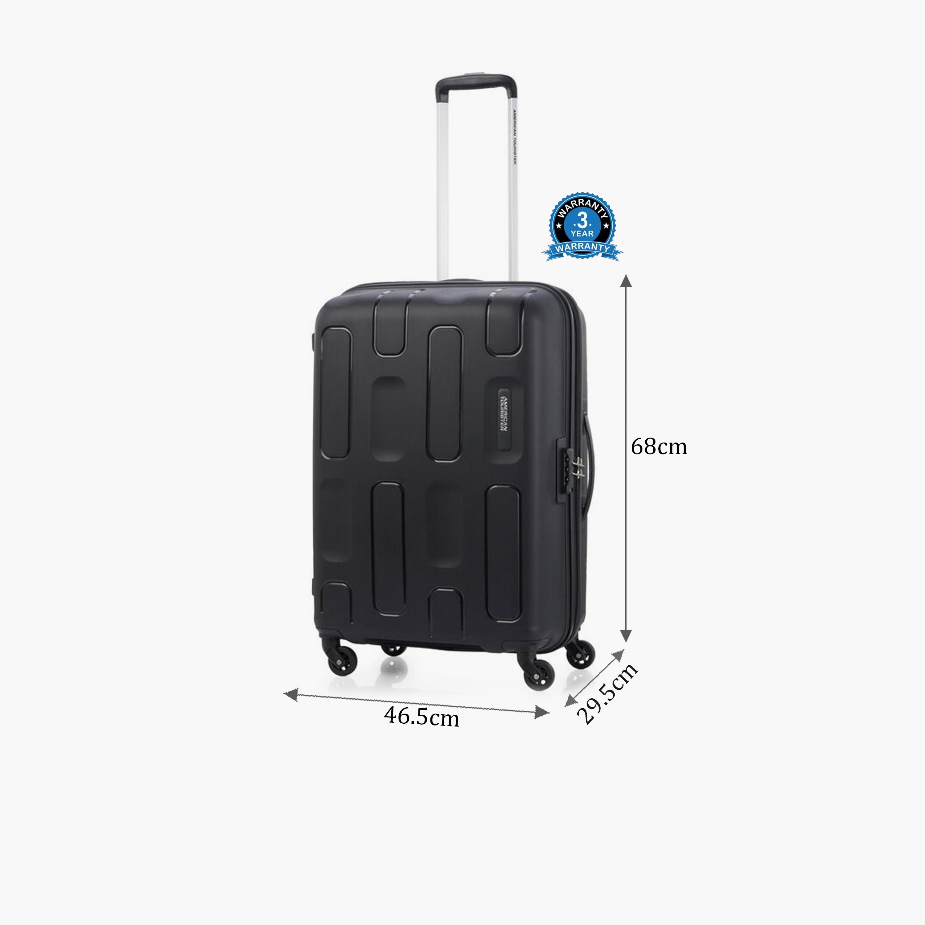 American Tourister Ellipso 68 CM Medium Check-in Polypropylene Hard Sided 4-Wheeler Spinner Trolley Bag with TSA Lock-travel-luggagesandbags-luggage-image-2