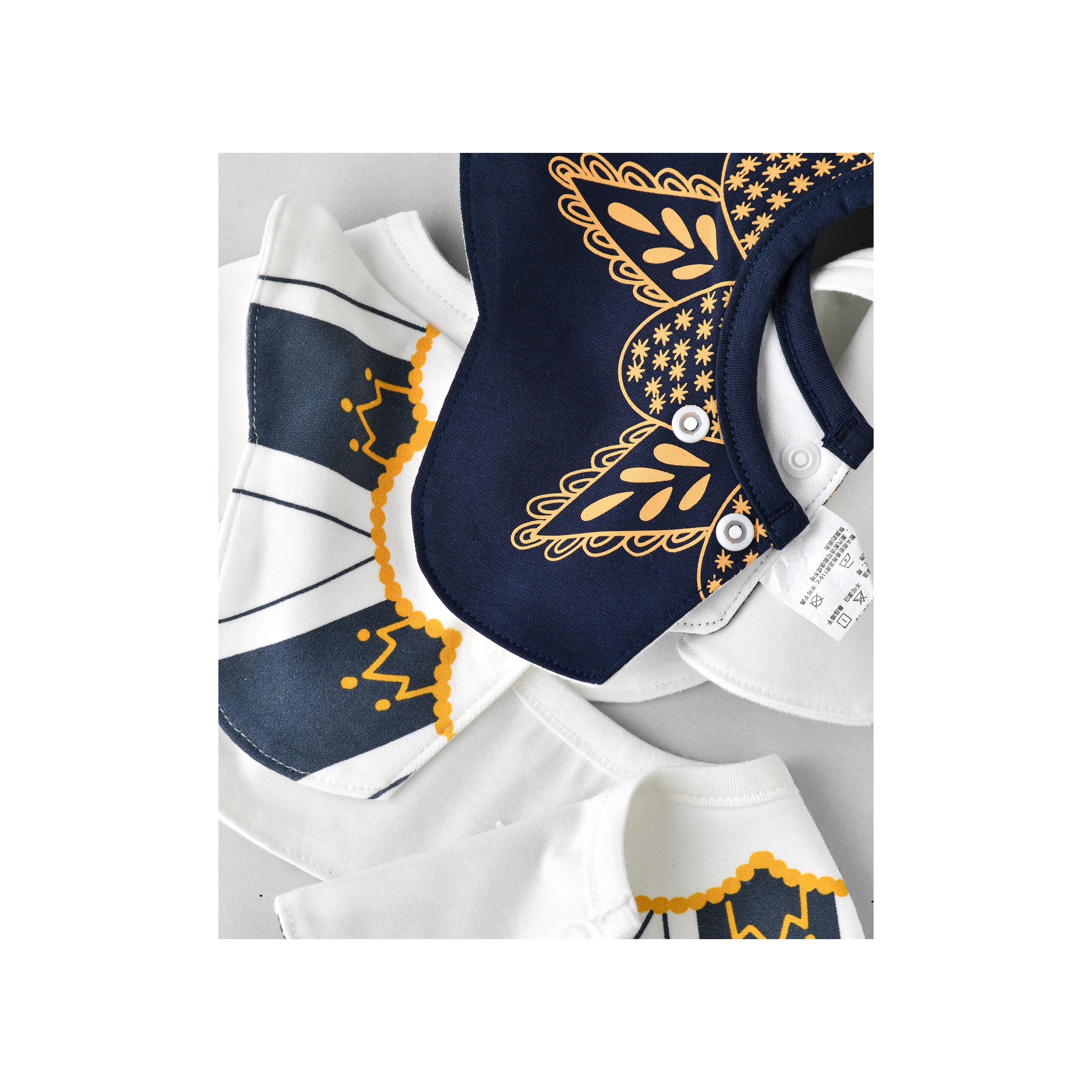 Babyqlo 3-Piece Printed Bibs Set-baby-feeding-bibs-image-4