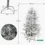 Lifelike Snow-Flocked Christmas Tree with Sturdy Metal Stand - 150 cm-InfluencerCodes_Ramadan26_All_20012026-image-8
