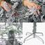 Lifelike Snow-Flocked Christmas Tree with Sturdy Metal Stand - 150 cm-InfluencerCodes_Ramadan26_All_20012026-image-2