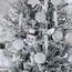 Lifelike Snow-Flocked Christmas Tree with Sturdy Metal Stand - 150 cm-InfluencerCodes_Ramadan26_All_20012026-image-6