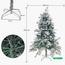 Snow-Flocked Christmas Tree with Sturdy Metal Stand - 150 cm-InfluencerCodes_Ramadan26_All_20012026-image-7