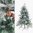Snow-Flocked Christmas Tree with Sturdy Metal Stand - 150 cm-InfluencerCodes_Ramadan26_All_20012026-image-3