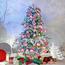 Snow-Flocked Christmas Tree with Sturdy Metal Stand - 150 cm-InfluencerCodes_Ramadan26_All_20012026-image-6