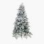 Snow-Flocked Christmas Tree with Sturdy Metal Stand - 190 cm-InfluencerCodes_Ramadan26_All_20012026-image-1