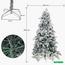 Snow-Flocked Christmas Tree with Sturdy Metal Stand - 190 cm-InfluencerCodes_Ramadan26_All_20012026-image-7