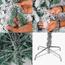Snow-Flocked Christmas Tree with Sturdy Metal Stand - 190 cm-InfluencerCodes_Ramadan26_All_20012026-image-2