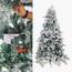 Snow-Flocked Christmas Tree with Sturdy Metal Stand - 210 cm-InfluencerCodes_Ramadan26_All_20012026-image-3