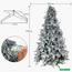 Snow-Flocked Christmas Tree with Sturdy Metal Stand - 270 cm-InfluencerCodes_Ramadan26_All_20012026-image-10
