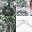 Snow-Flocked Christmas Tree with Sturdy Metal Stand - 270 cm-InfluencerCodes_Ramadan26_All_20012026-image-5
