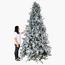 Snow-Flocked Christmas Tree with Sturdy Metal Stand - 270 cm-InfluencerCodes_Ramadan26_All_20012026-image-6