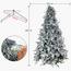 Snow-Flocked Christmas Tree with Sturdy Metal Stand - 300 cm-InfluencerCodes_Ramadan26_All_20012026-image-5