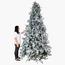 Snow-Flocked Christmas Tree with Sturdy Metal Stand - 300 cm-InfluencerCodes_Ramadan26_All_20012026-image-4