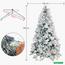 Snow-Flocked Christmas Tree with Sturdy Metal Stand - 240 cm-InfluencerCodes_Ramadan26_All_20012026-image-9