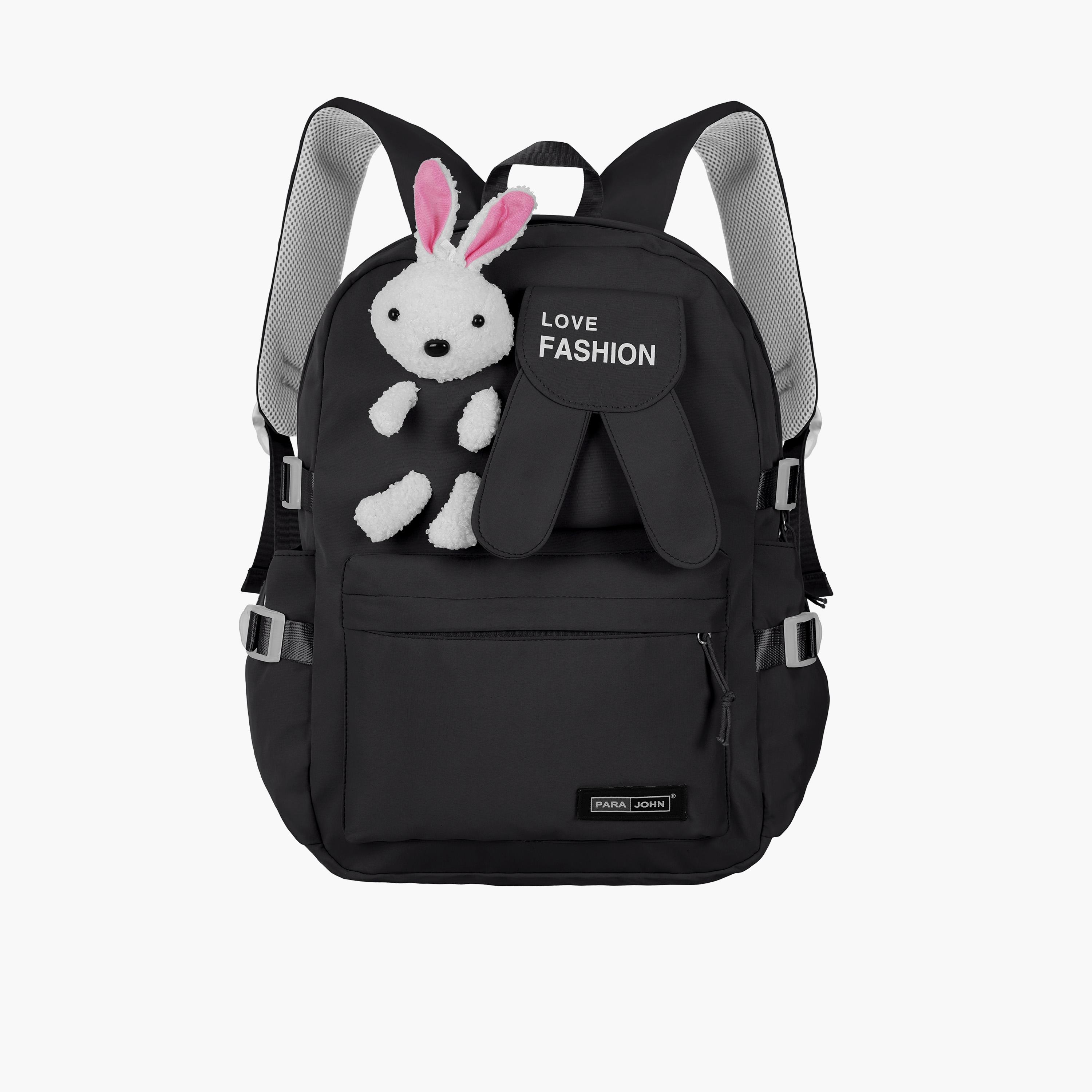 Para John 16 Inches Backpack Polyester with Adjustable Strap-women-bagsandwallets-backpacks-image-1