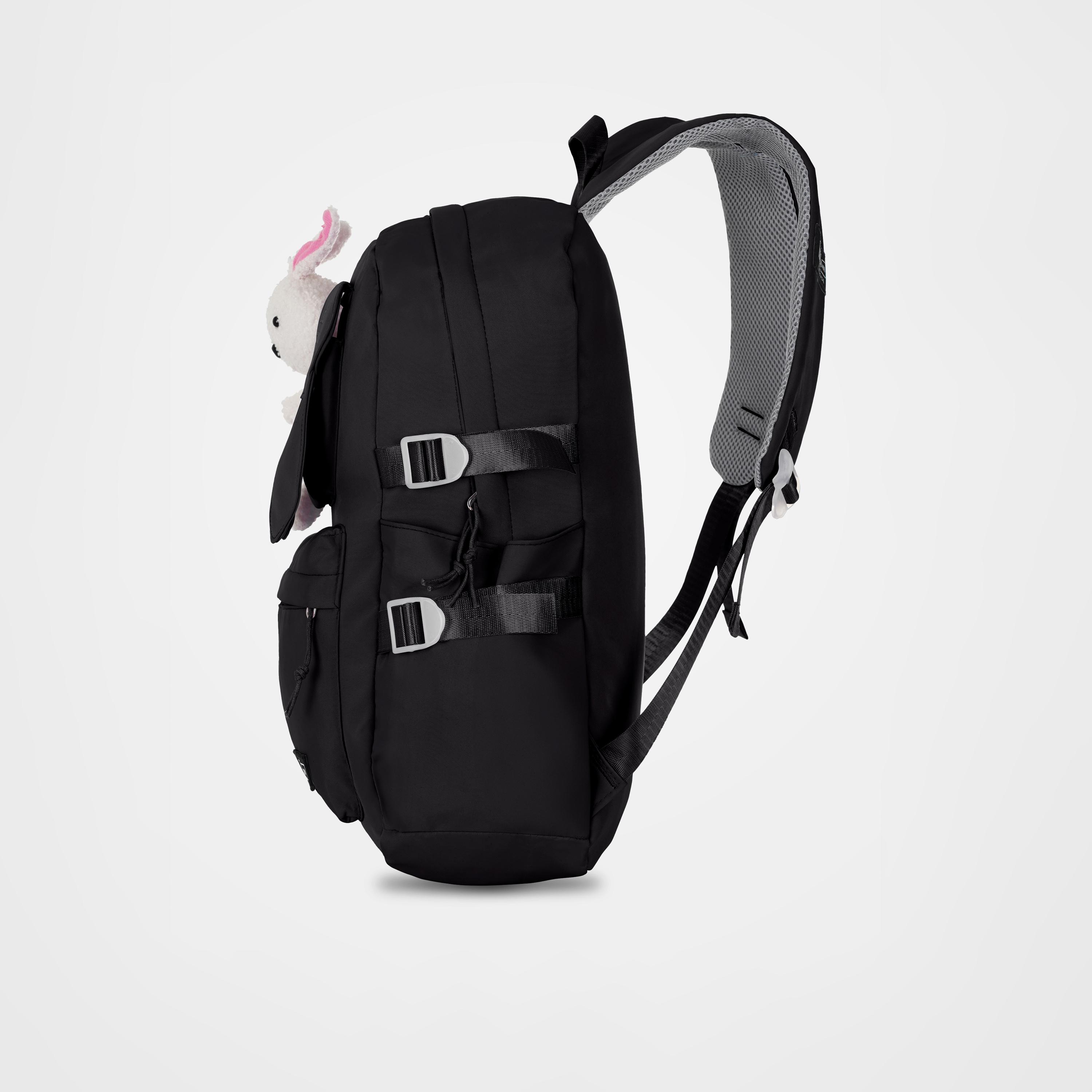 Para John 16 Inches Backpack Polyester with Adjustable Strap-women-bagsandwallets-backpacks-image-3