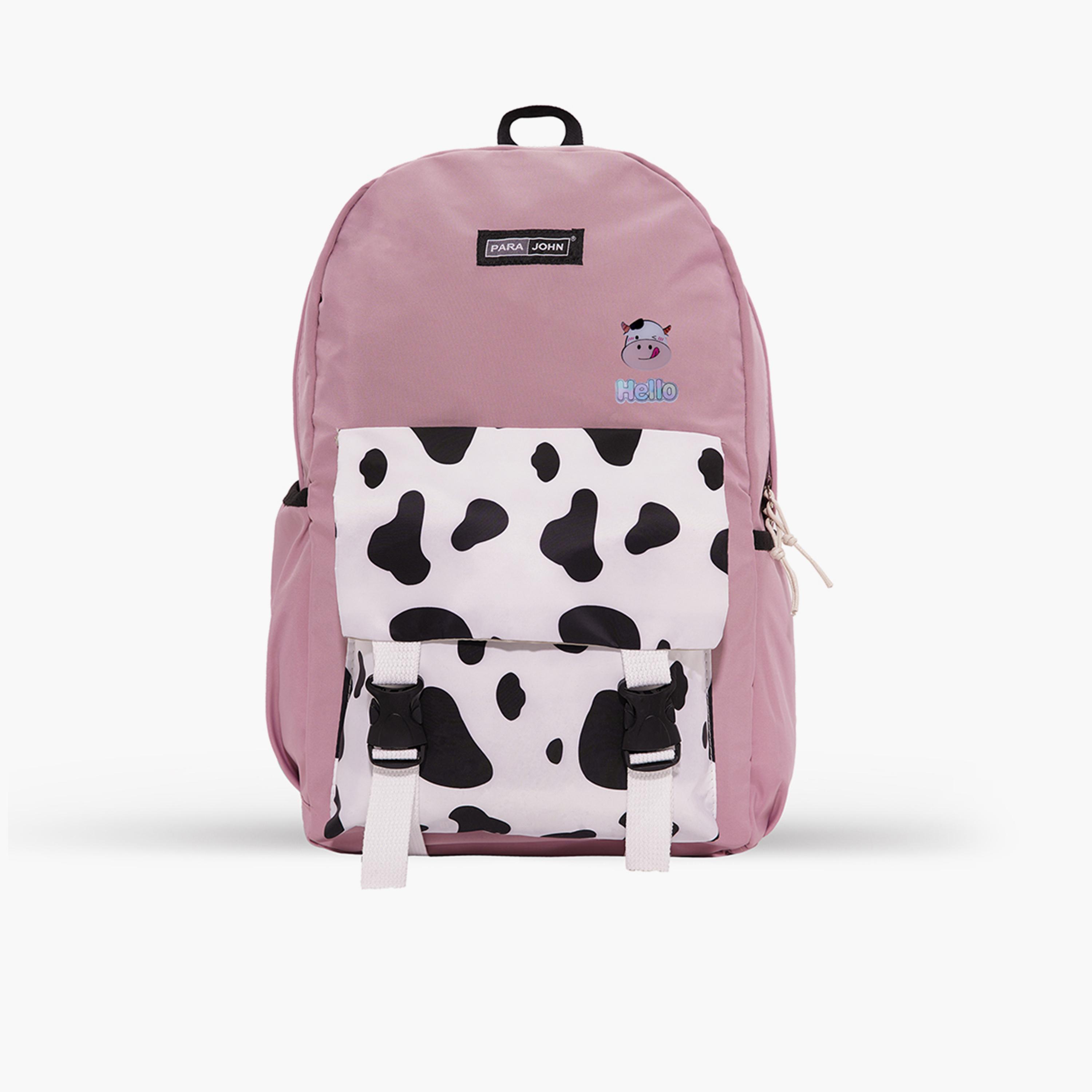 Para John 16 Inches Backpack Polyester with Adjustable Strap-school-bagsandbackpacks-backpacks-image-1