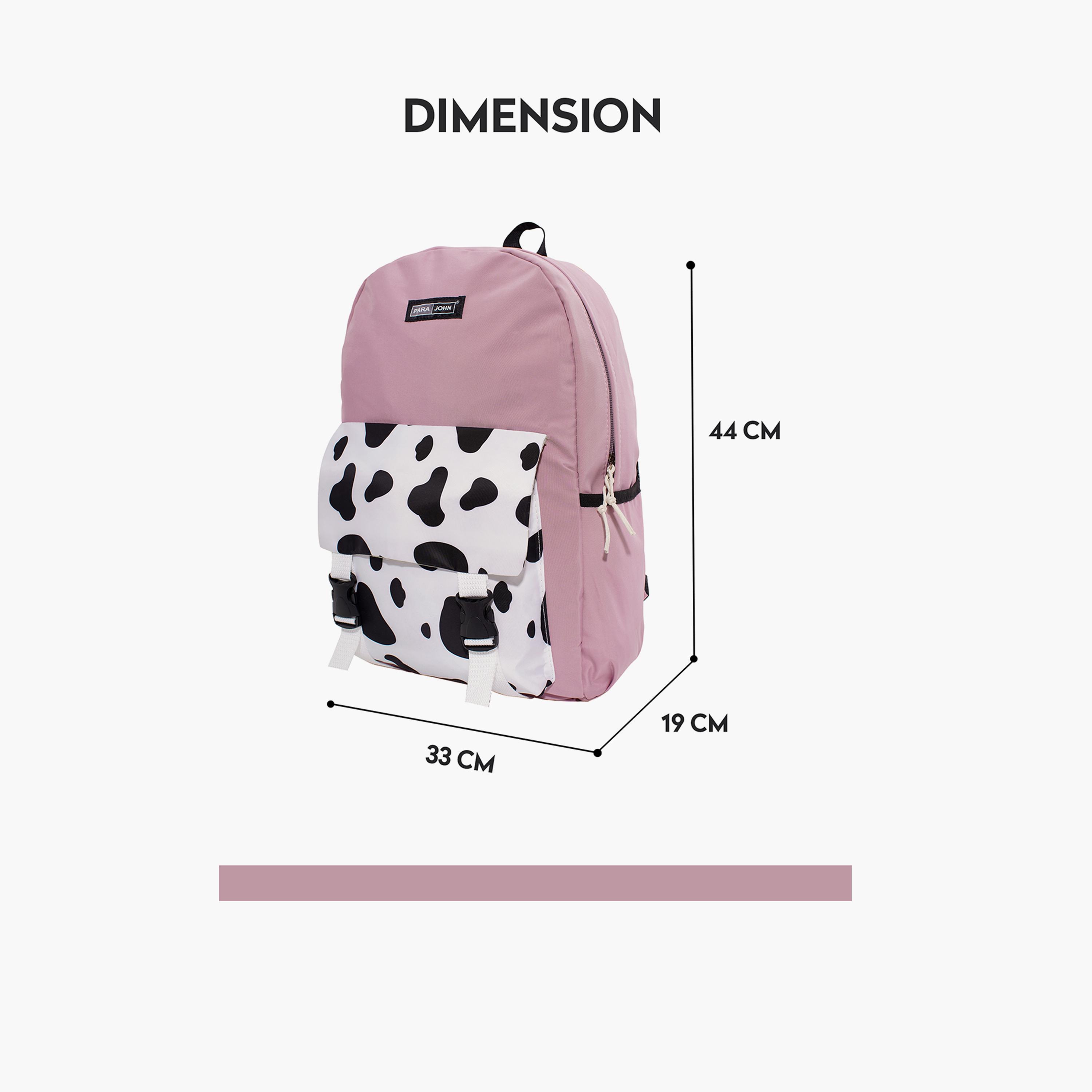 Para John 16 Inches Backpack Polyester with Adjustable Strap-school-bagsandbackpacks-backpacks-image-4