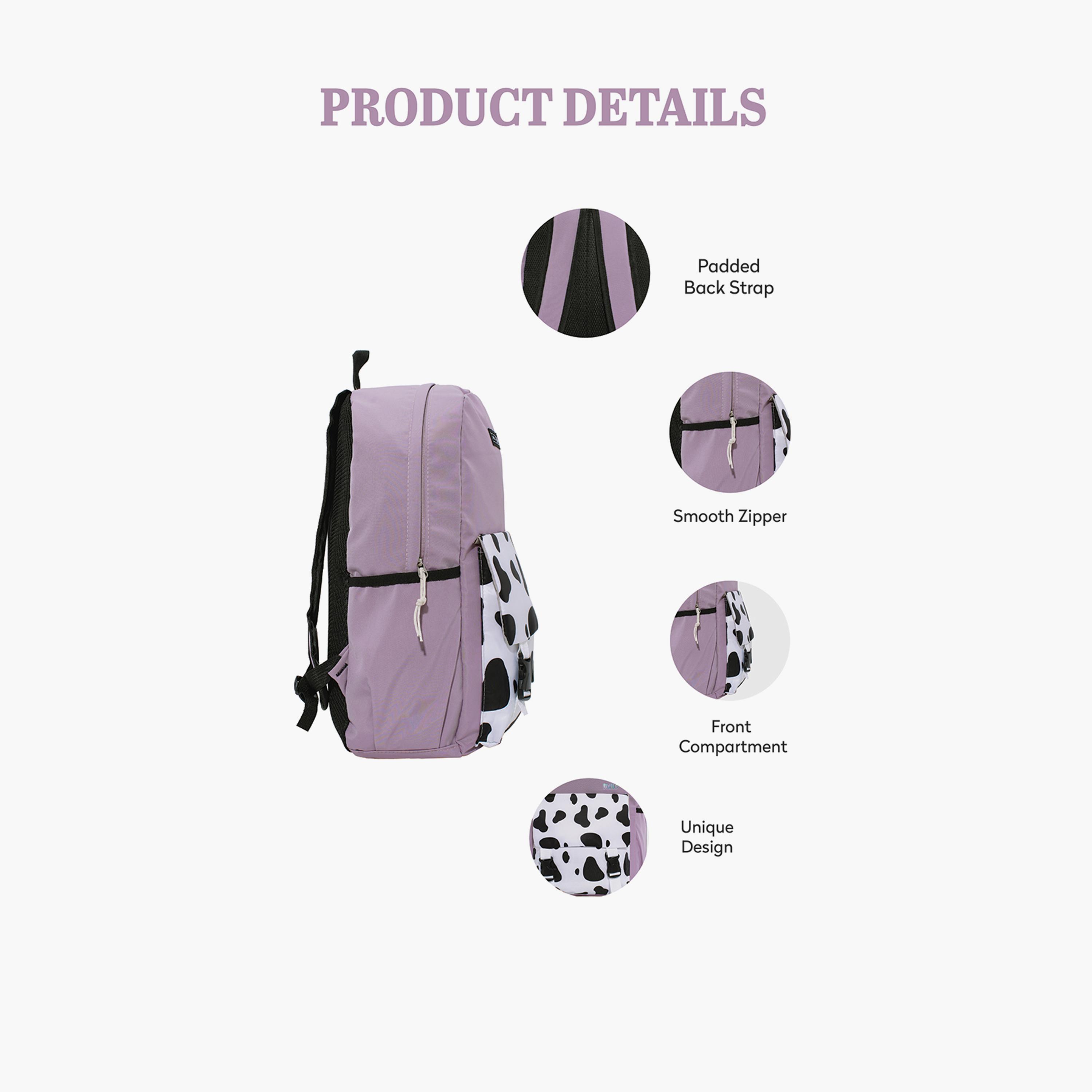 Para John 16 Inches Backpack Polyester with Adjustable Strap-school-bagsandbackpacks-backpacks-image-7
