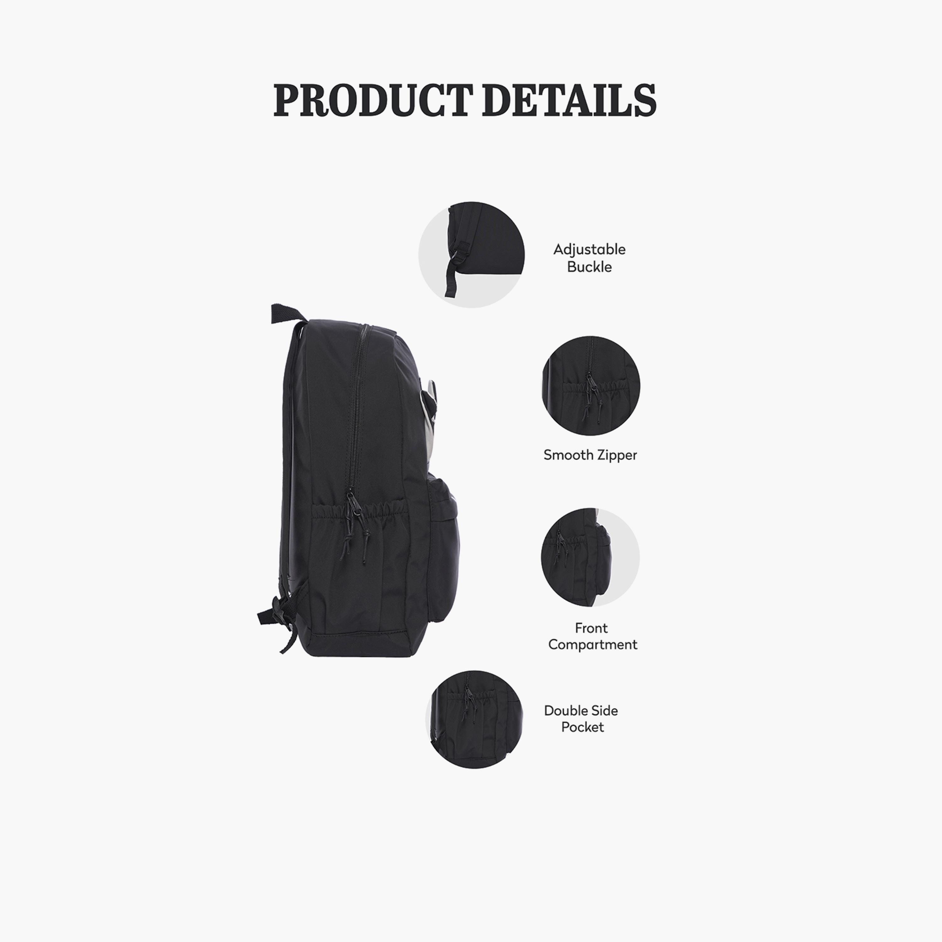 باراجون- شنطة ظهر بوليستر 16 إنش بحزام قابل للتعديل-school-bagsandbackpacks-backpacks-image-4