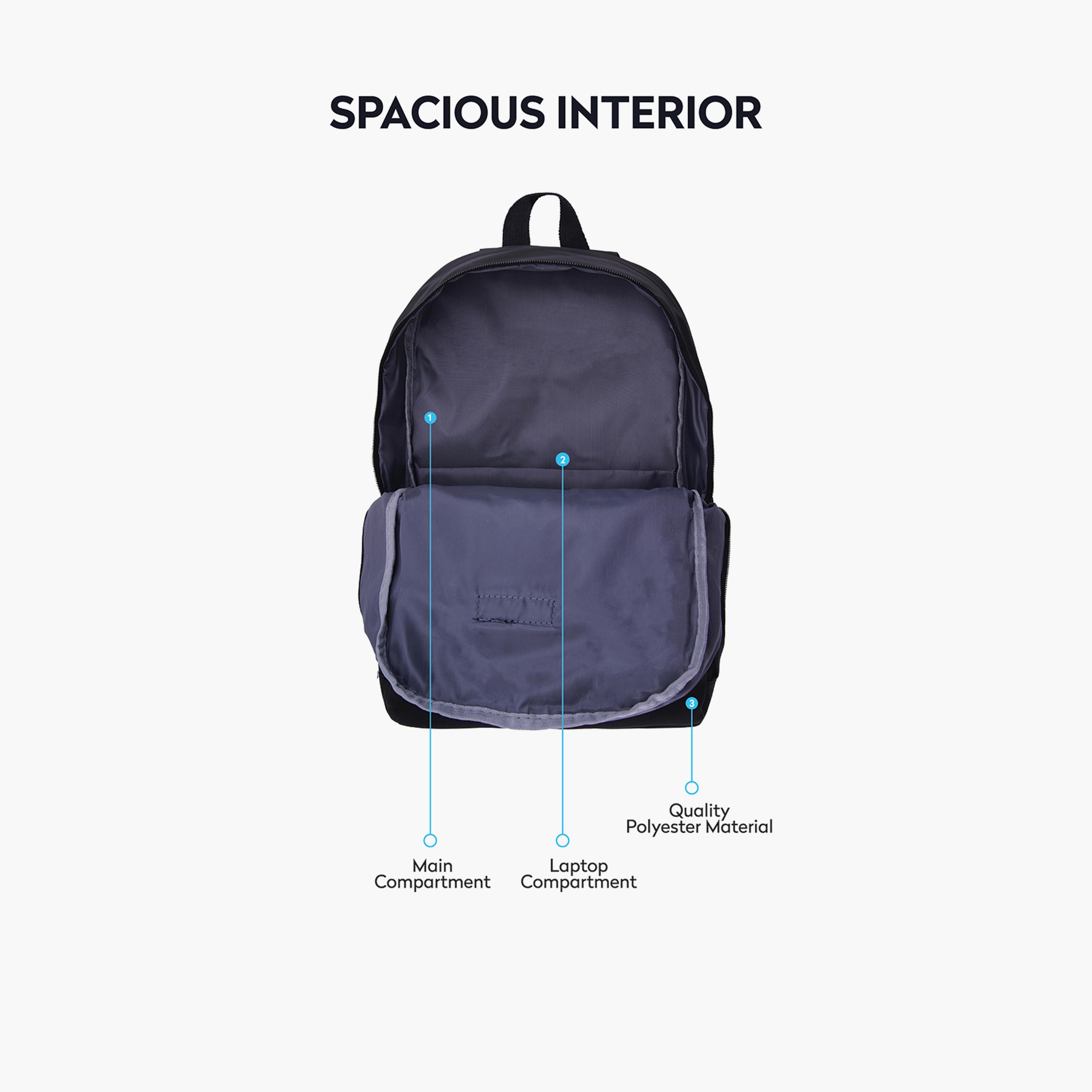 باراجون- شنطة ظهر بوليستر 16 إنش بحزام قابل للتعديل-school-bagsandbackpacks-backpacks-image-3