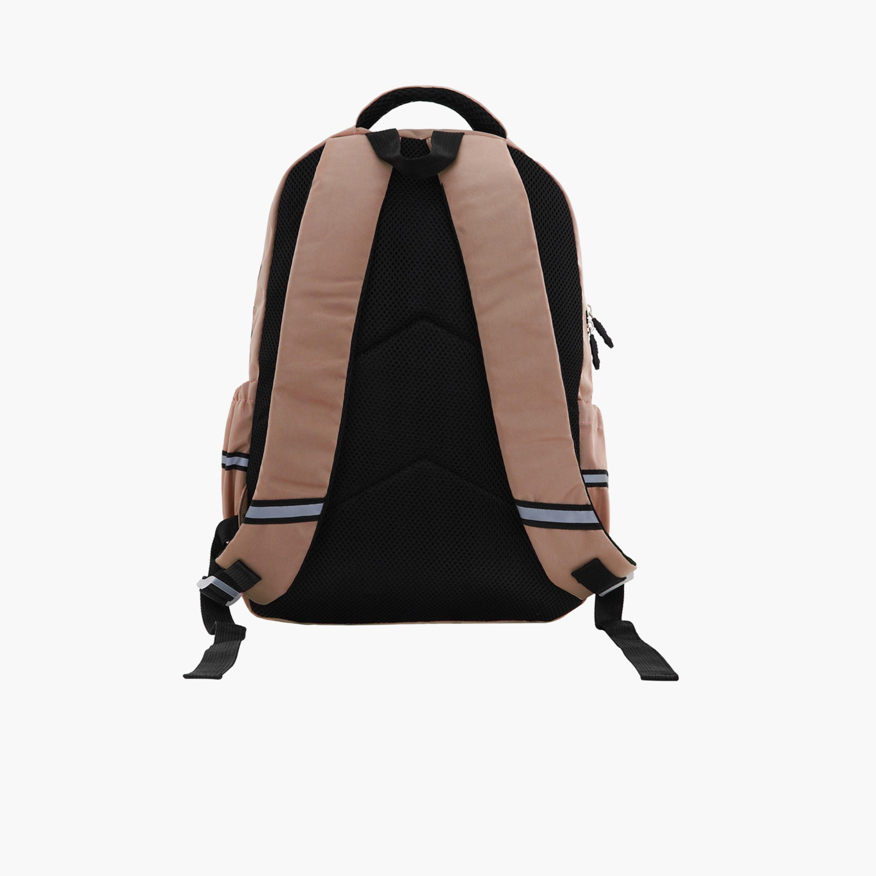 Para John 18.5 Inches Backpack Polyester with Adjustable Strap-school-bagsandbackpacks-backpacks-image-2