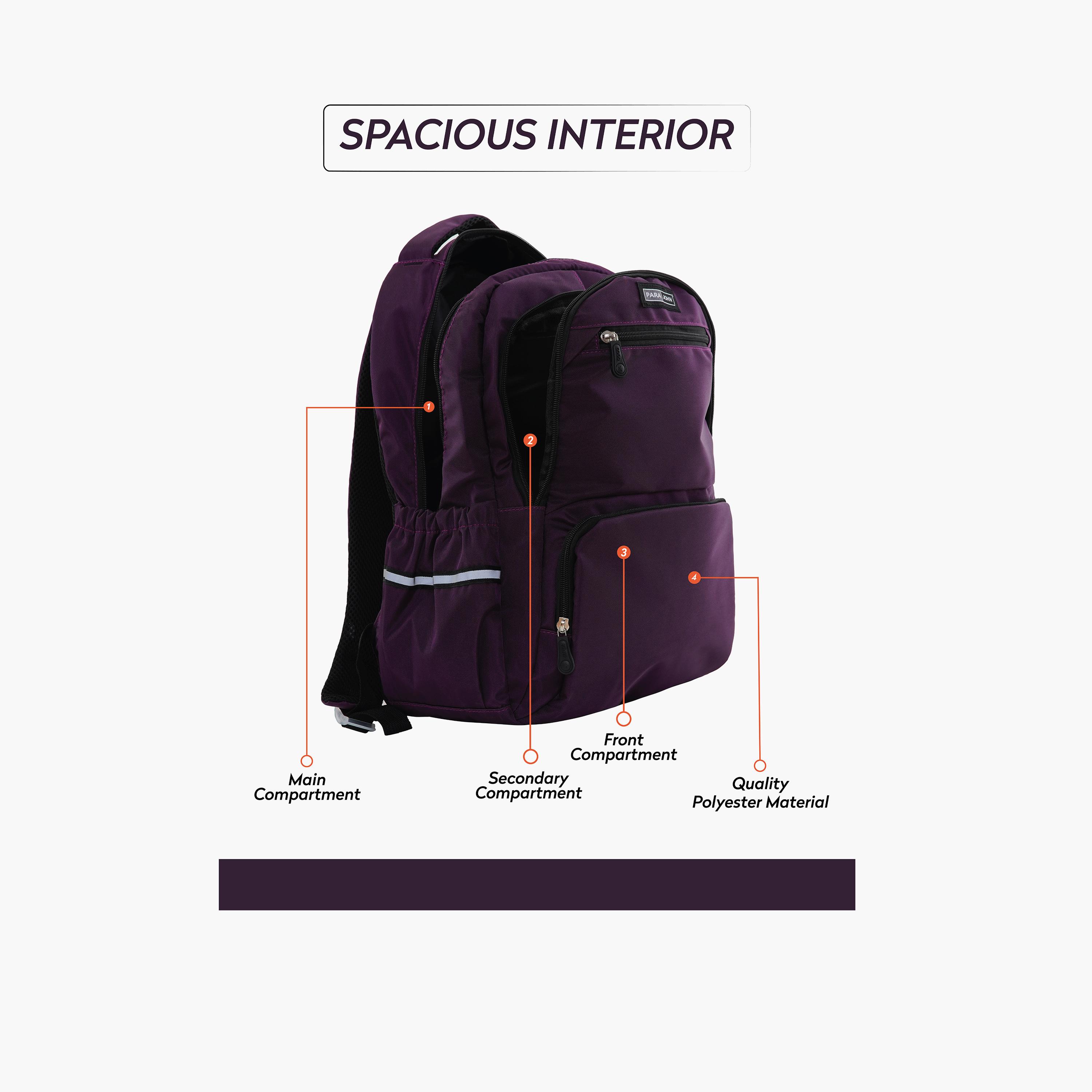 Para John 18.5 Inches Backpack Polyester with Adjustable Strap-school-bagsandbackpacks-backpacks-image-9