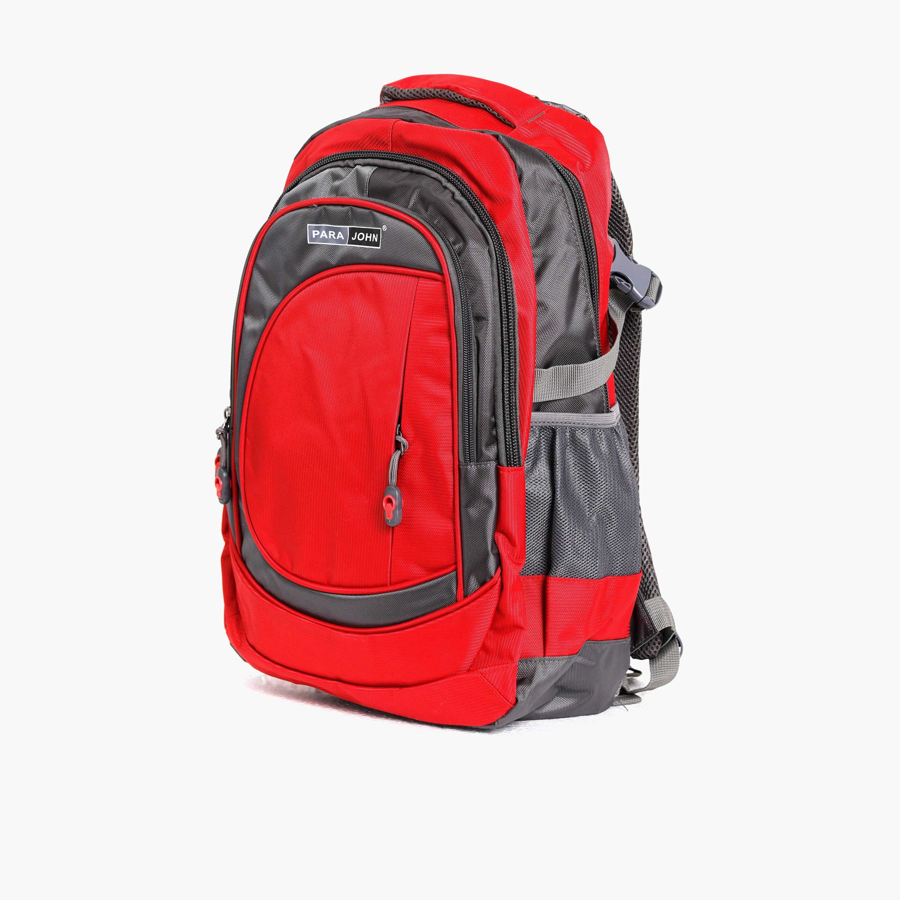 Para John 16 Inches Backpack Polyester with Adjustable Strap-school-bagsandbackpacks-backpacks-image-3