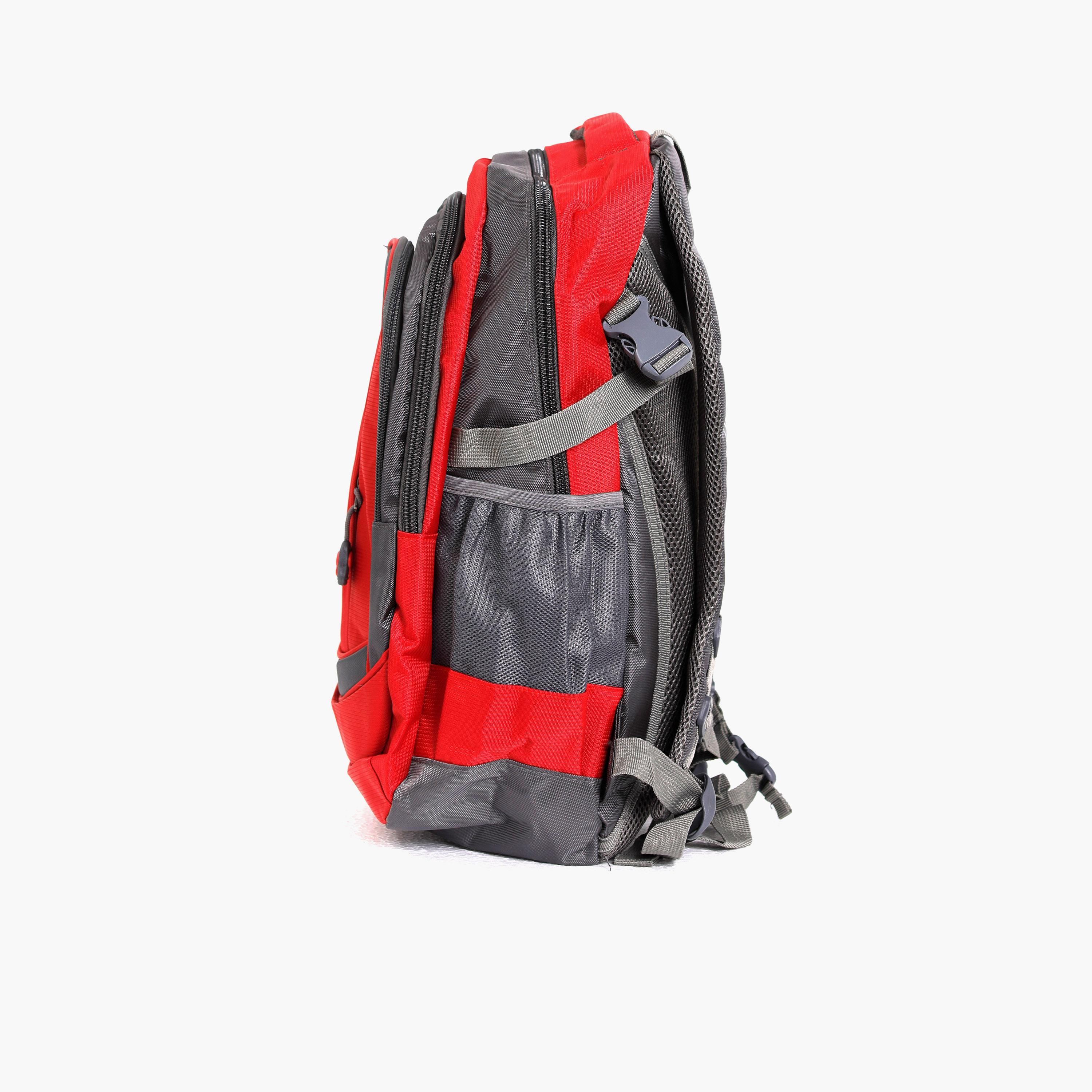 Para John 18 Inches Backpack Polyester with Adjustable Strap-men-bags-image-3