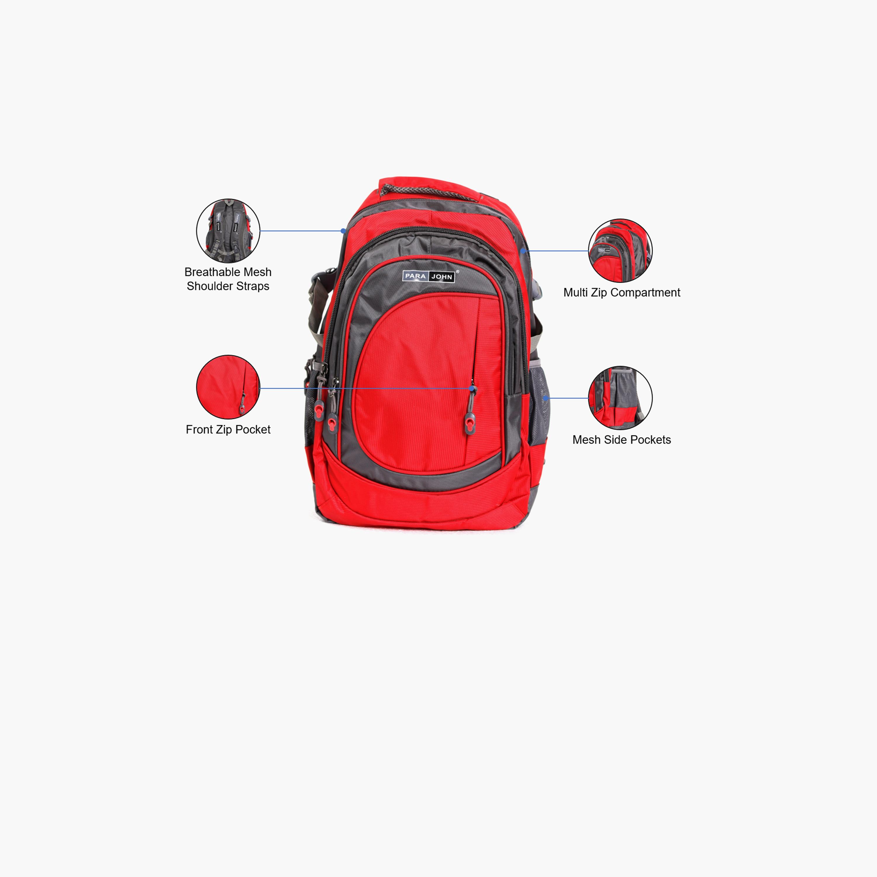 باراجون- شنطة ظهر بوليستر 22 إنش بحزام قابل للتعديل-men-bags-image-2