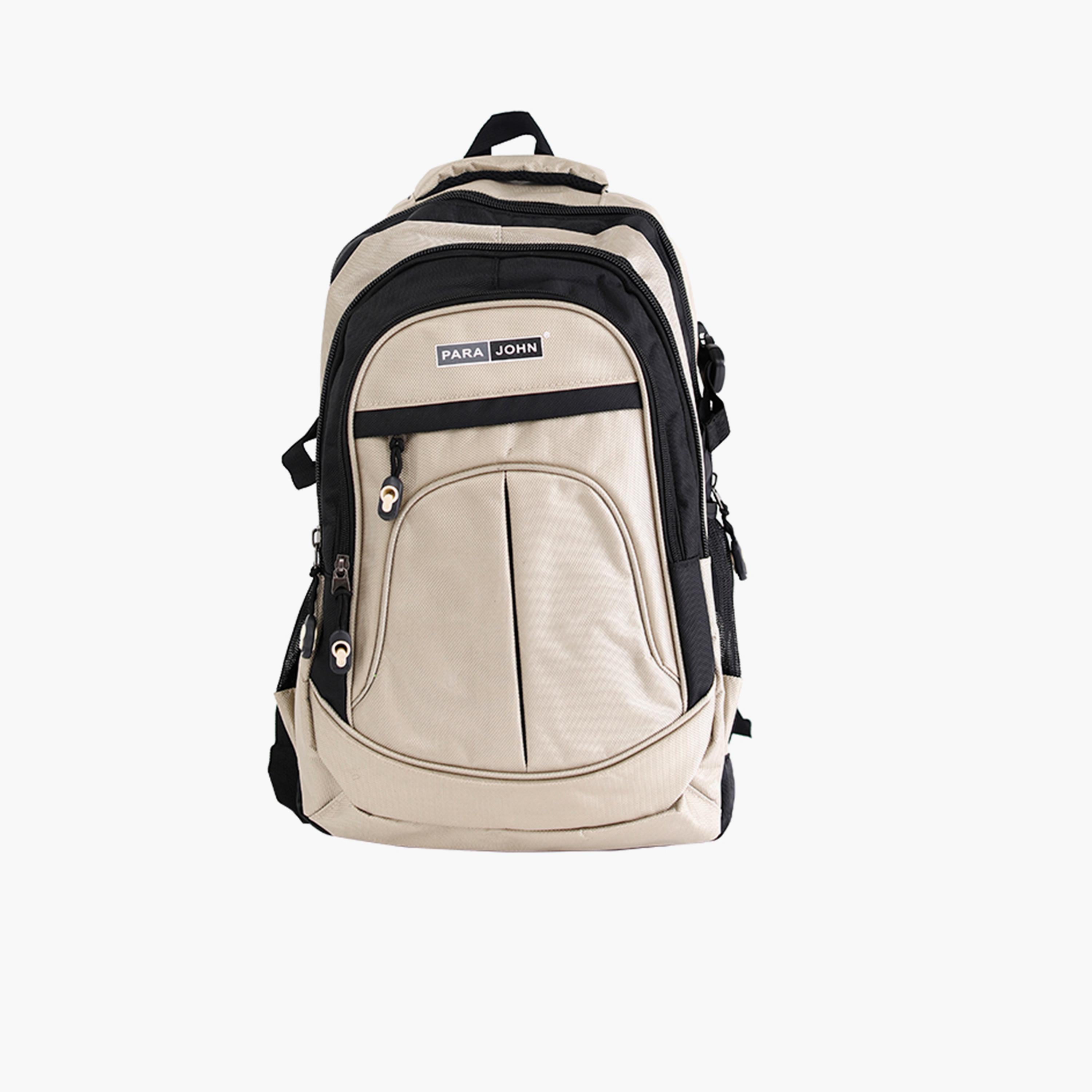 Para John 18 Inches Backpack Polyester with Adjustable Strap-school-bagsandbackpacks-backpacks-image-1