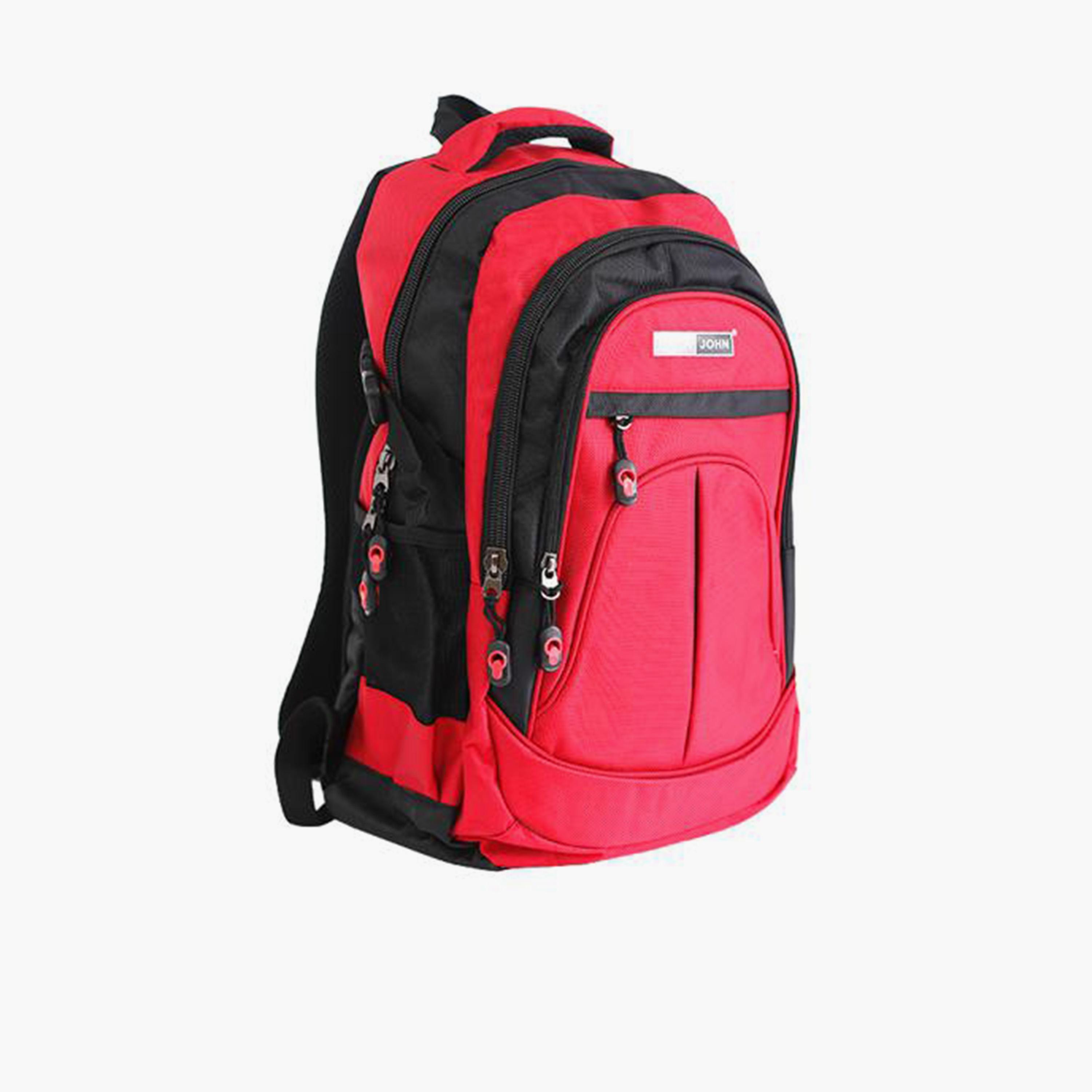 Para John 20 Inches Backpack Nylon with Adjustable Strap-school-bagsandbackpacks-backpacks-image-3