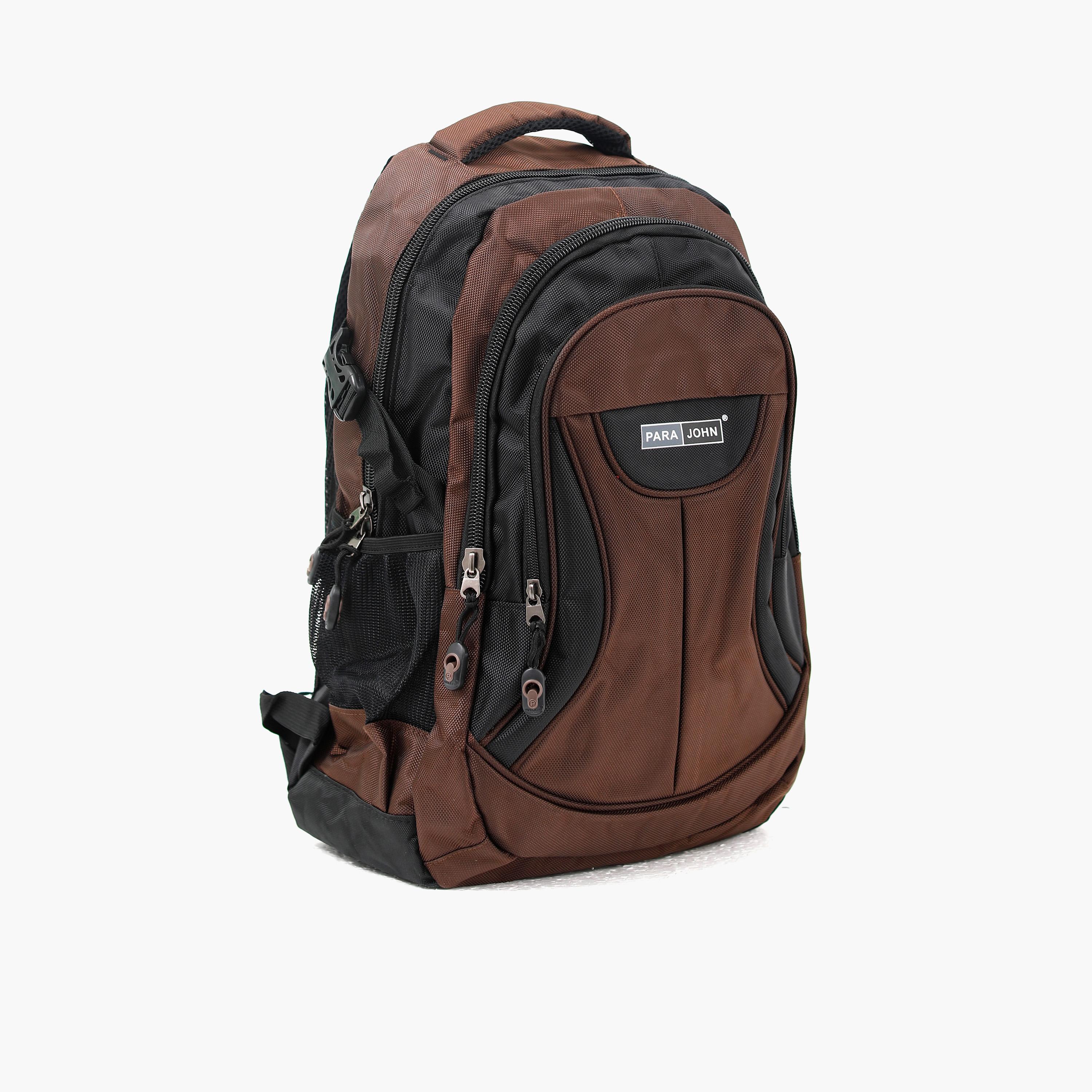 Para John 20 Inches Backpack Polyester with Adjustable Strap-school-bagsandbackpacks-backpacks-image-3