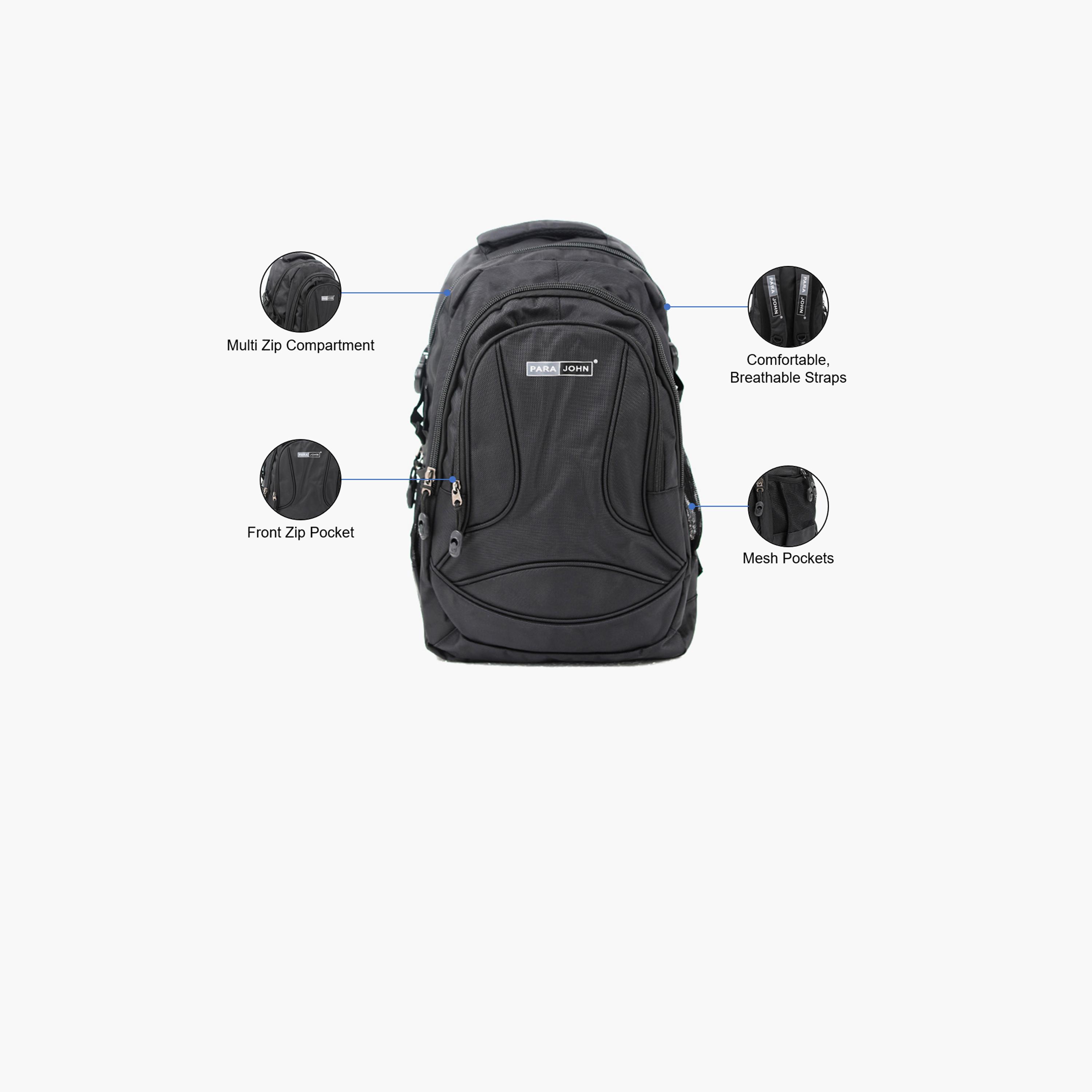 باراجون- شنطة ظهر بوليستر 16 إنش بحزام قابل للتعديل-school-bagsandbackpacks-backpacks-image-3