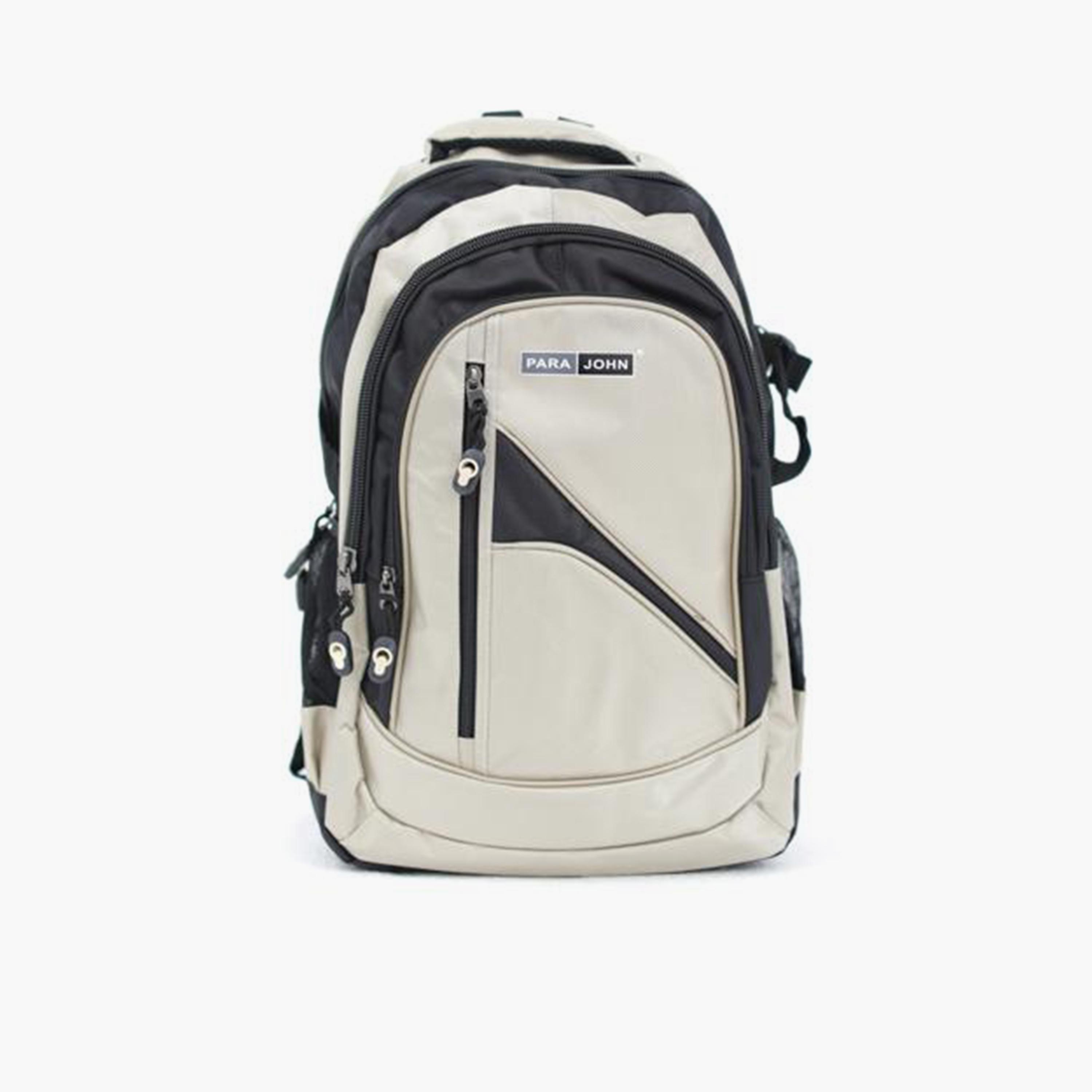 Para John 22 Inches Backpack Polyester with Adjustable Strap-travel-luggagesandbags-backpacks-image-1